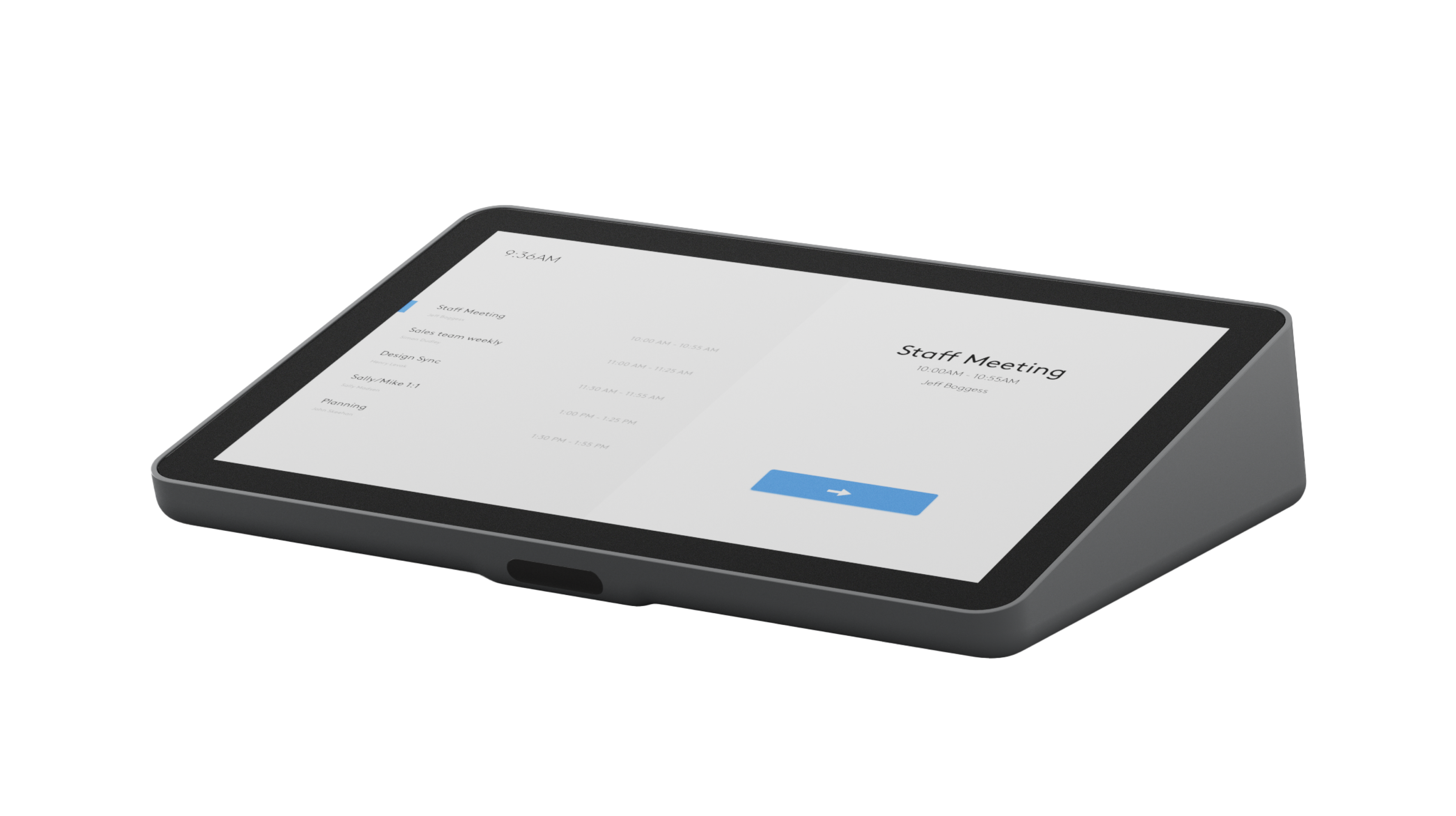 Logitech Dispositivo di controllo touch per sale riunioni Tap IP 2 in Grafite