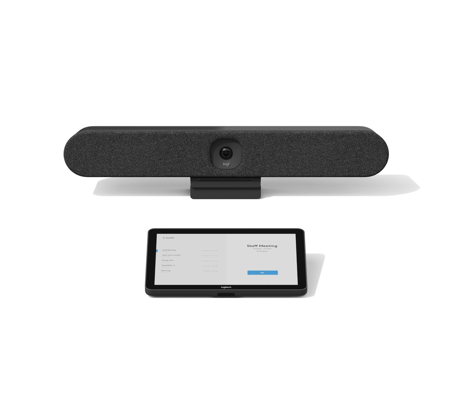 Logitech Rally Bar Huddle + Tap IP Video Conferencing