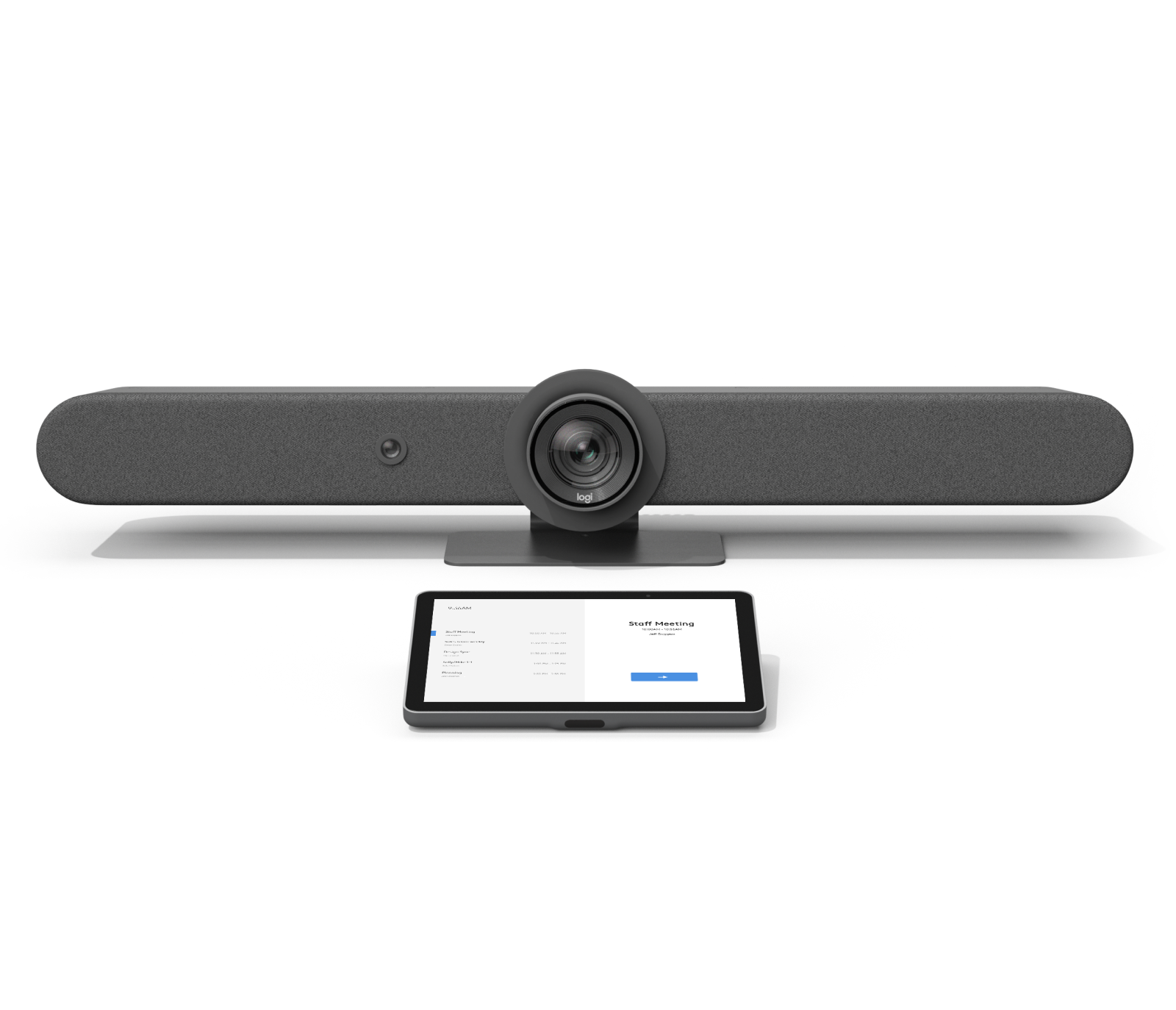 Logitech Rally Bar + Tap IP Video Conferencing
