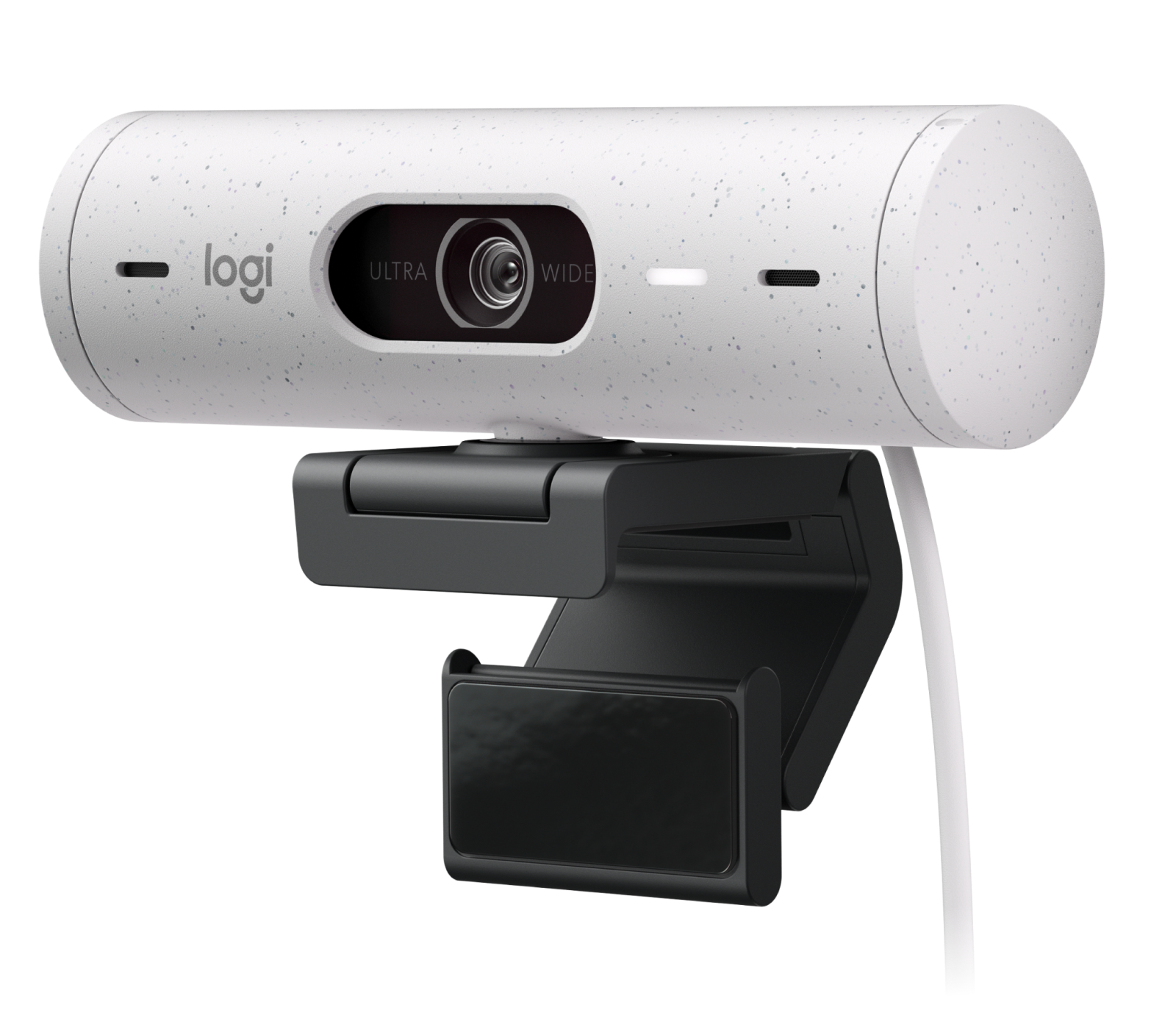 Logitech Brio 500 1080p HDR Webcam with Show Mode in Off-White