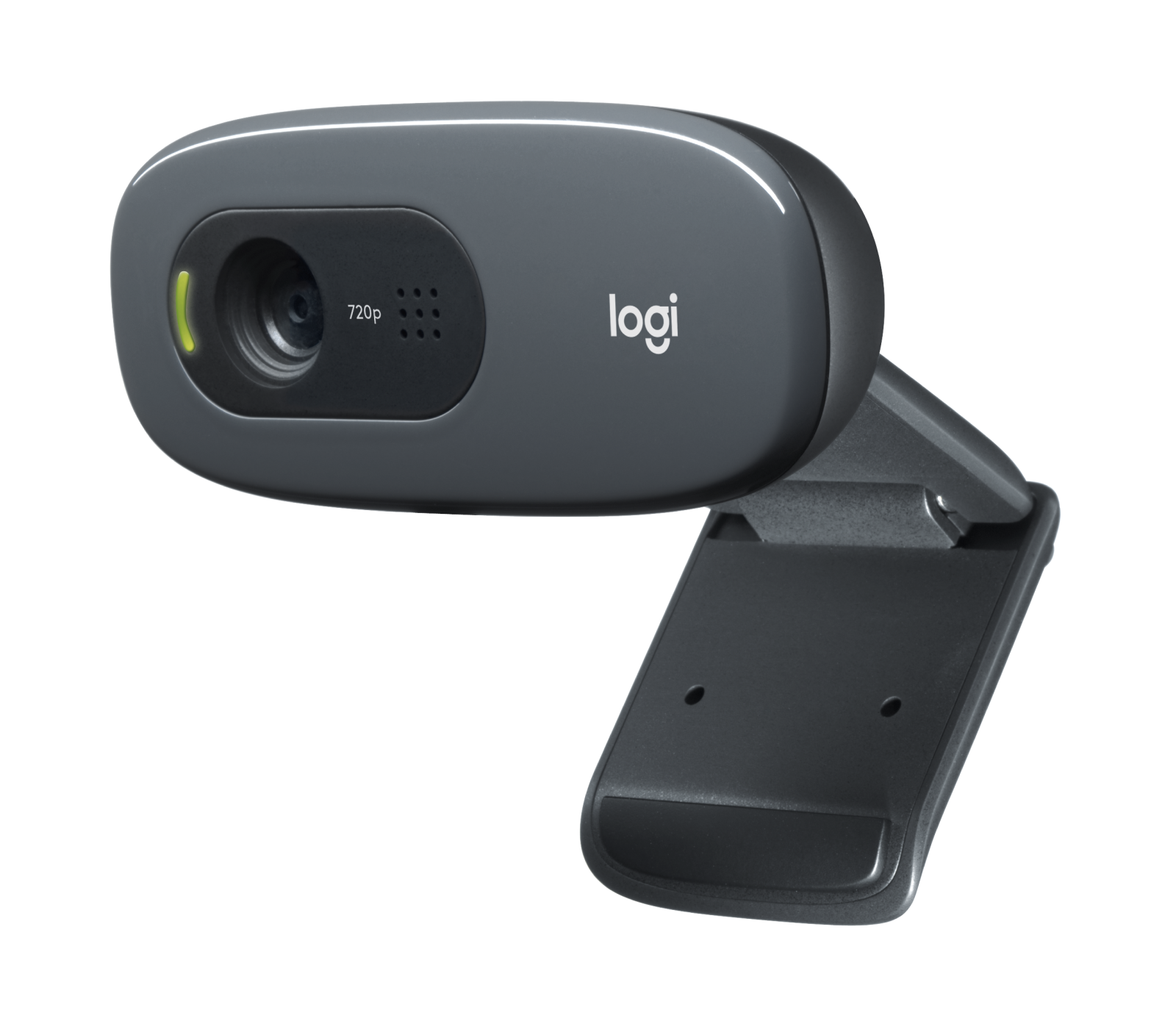 Logitech C270 HD Webcam, 720p Video with Noise Reducing Mic in Dark Grey