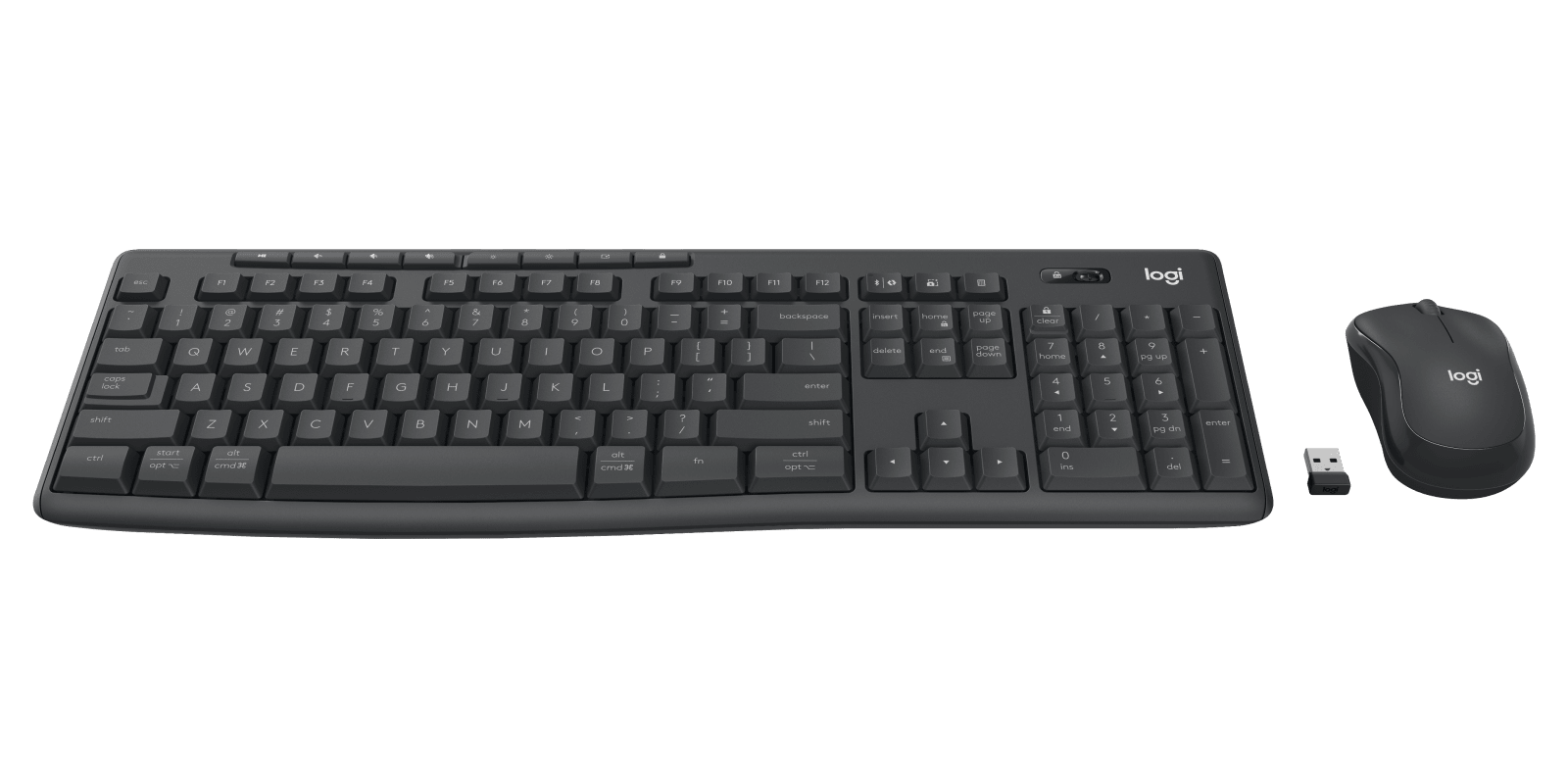 Logitech MK370 Combo for Business, цвет: Графитовый — фото 2