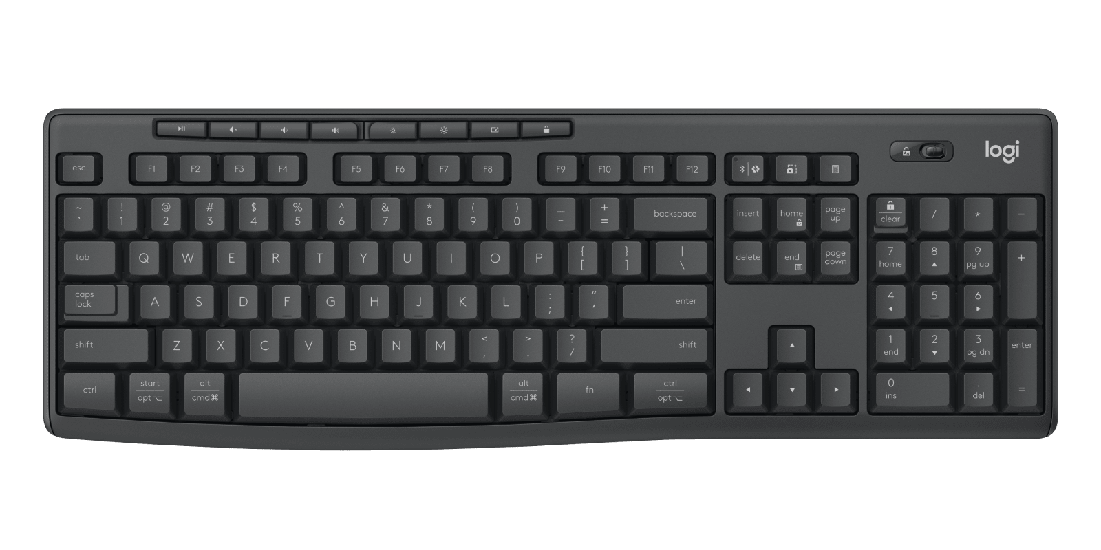 Logitech MK370 Combo for Business, цвет: Графитовый — фото 4