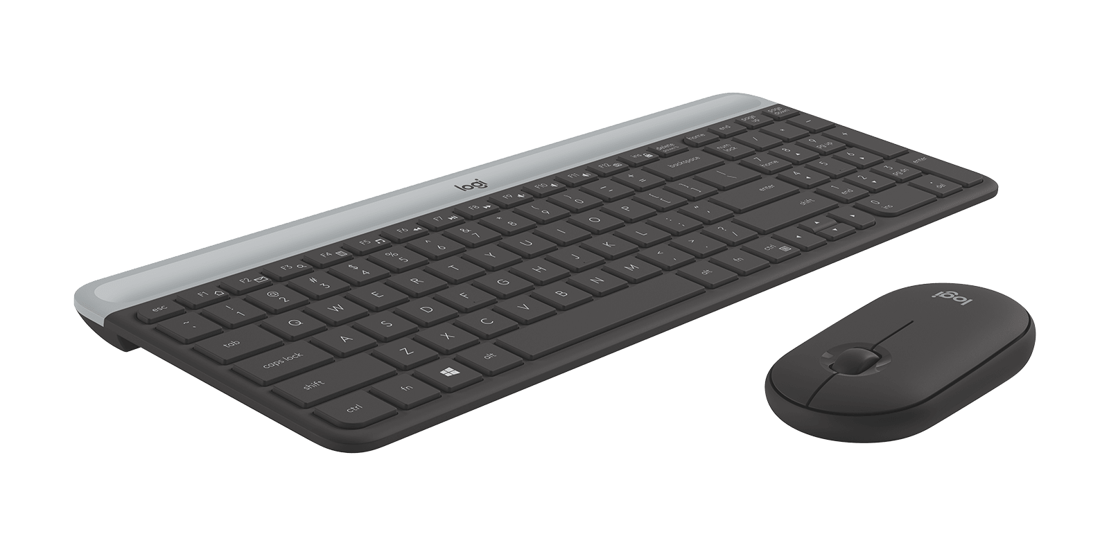 Logitech MK470 Slim Combo, цвет: Графитовый — фото 5
