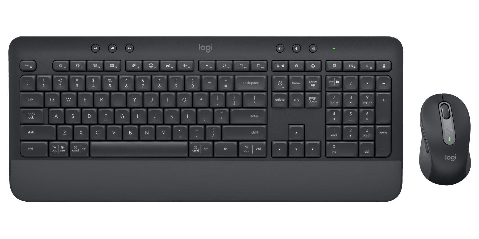 Logitech Signature MK650 Combo For Business, цвет: Графитовый