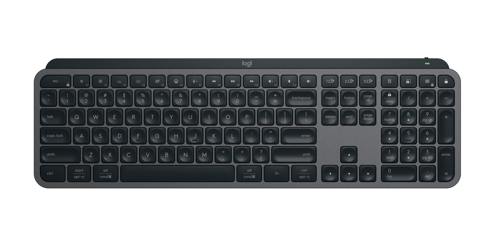 Logitech MX Keys Combo for Business Gen 2, цвет: Графитовый — фото 4