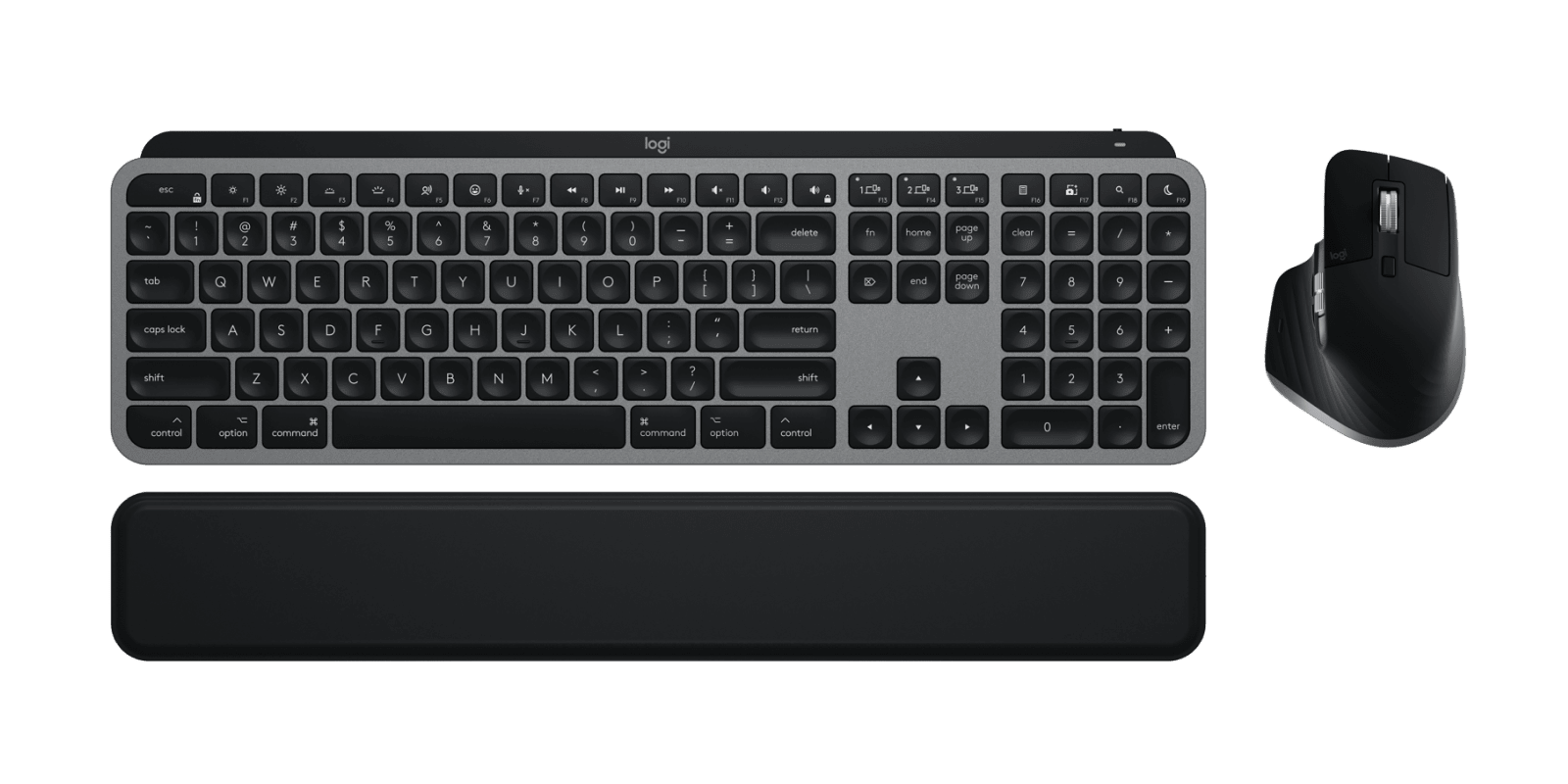 Logitech MX Keys S Combo for Mac, цвет: Космический серый — фото 1