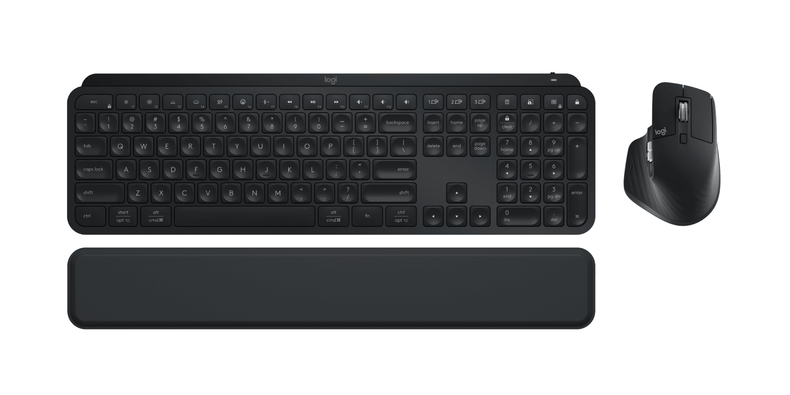 Logitech MX Keys S Combo, цвет: Чёрный — фото 1