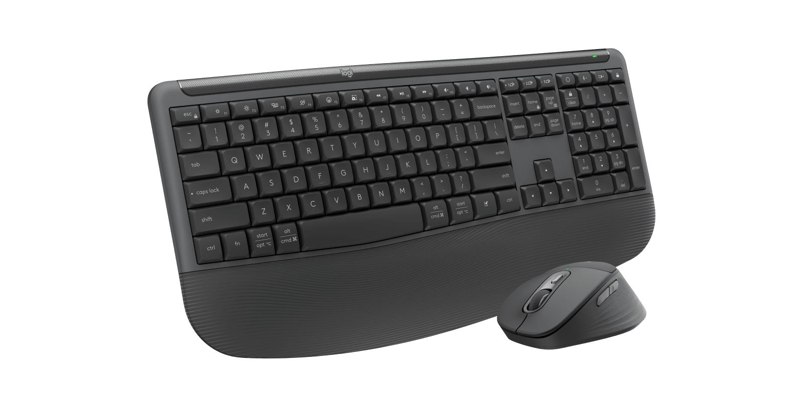 Logitech Signature Comfort Plus Combo MK880 for Business, цвет: Графитовый — фото 3