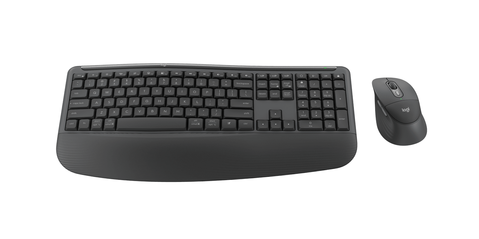 Logitech Signature Comfort Plus Combo MK880 for Business, цвет: Графитовый — фото 2