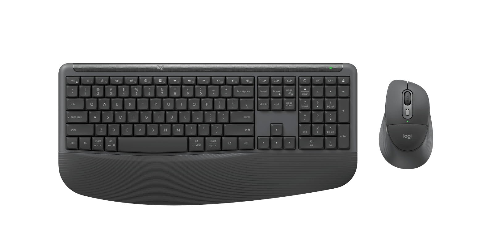 Logitech Signature Comfort Plus Combo MK880 for Business, цвет: Графитовый — фото 1