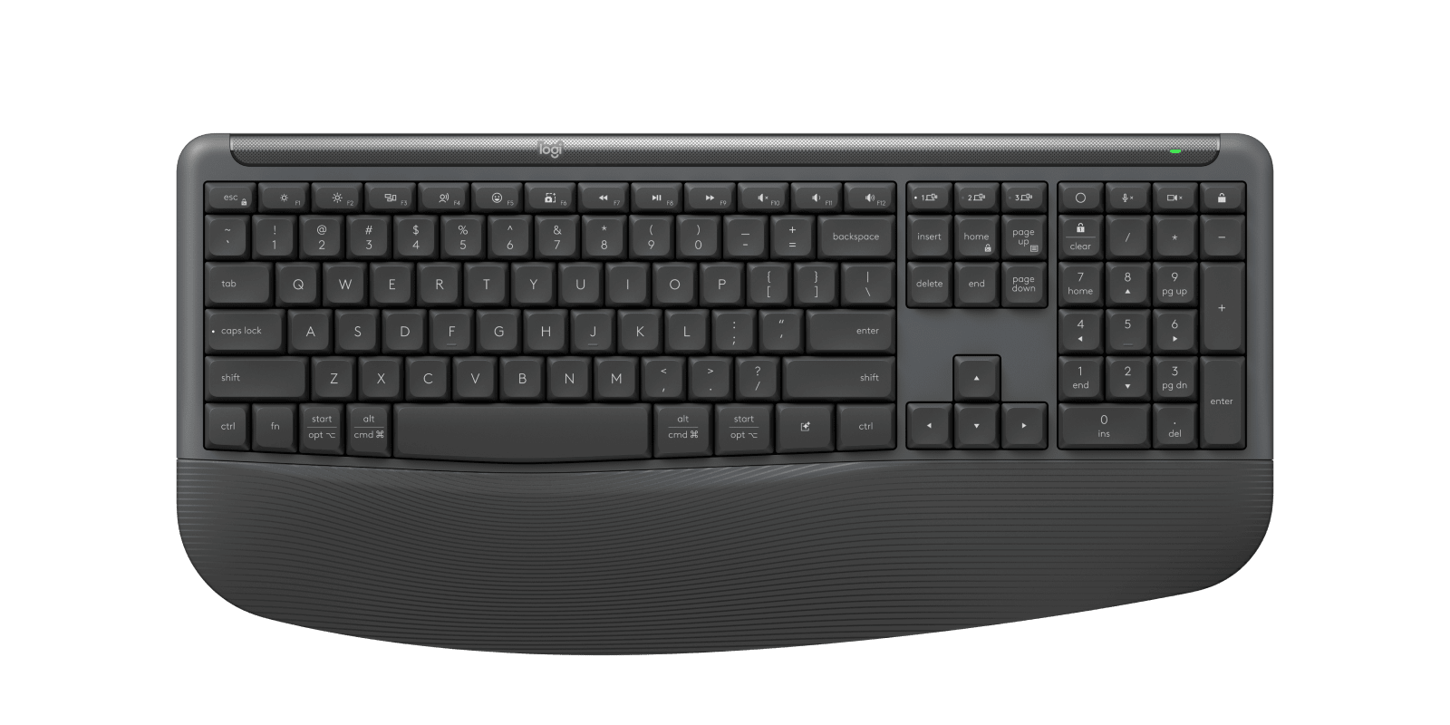 Logitech Signature Comfort Plus Combo MK880 for Business, цвет: Графитовый — фото 4