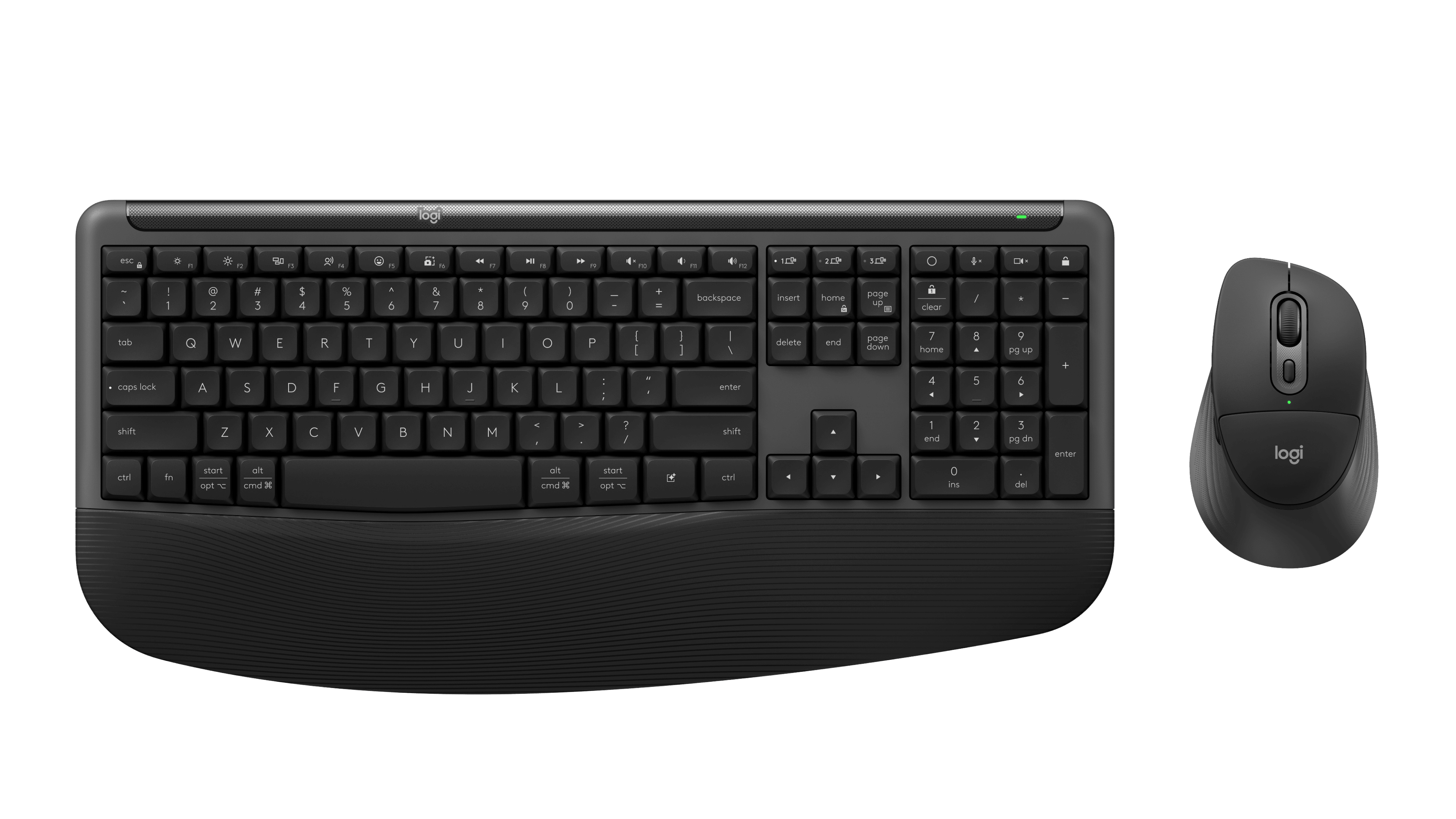 Logitech Signature Comfort Plus Combo MK880, цвет: Чёрный