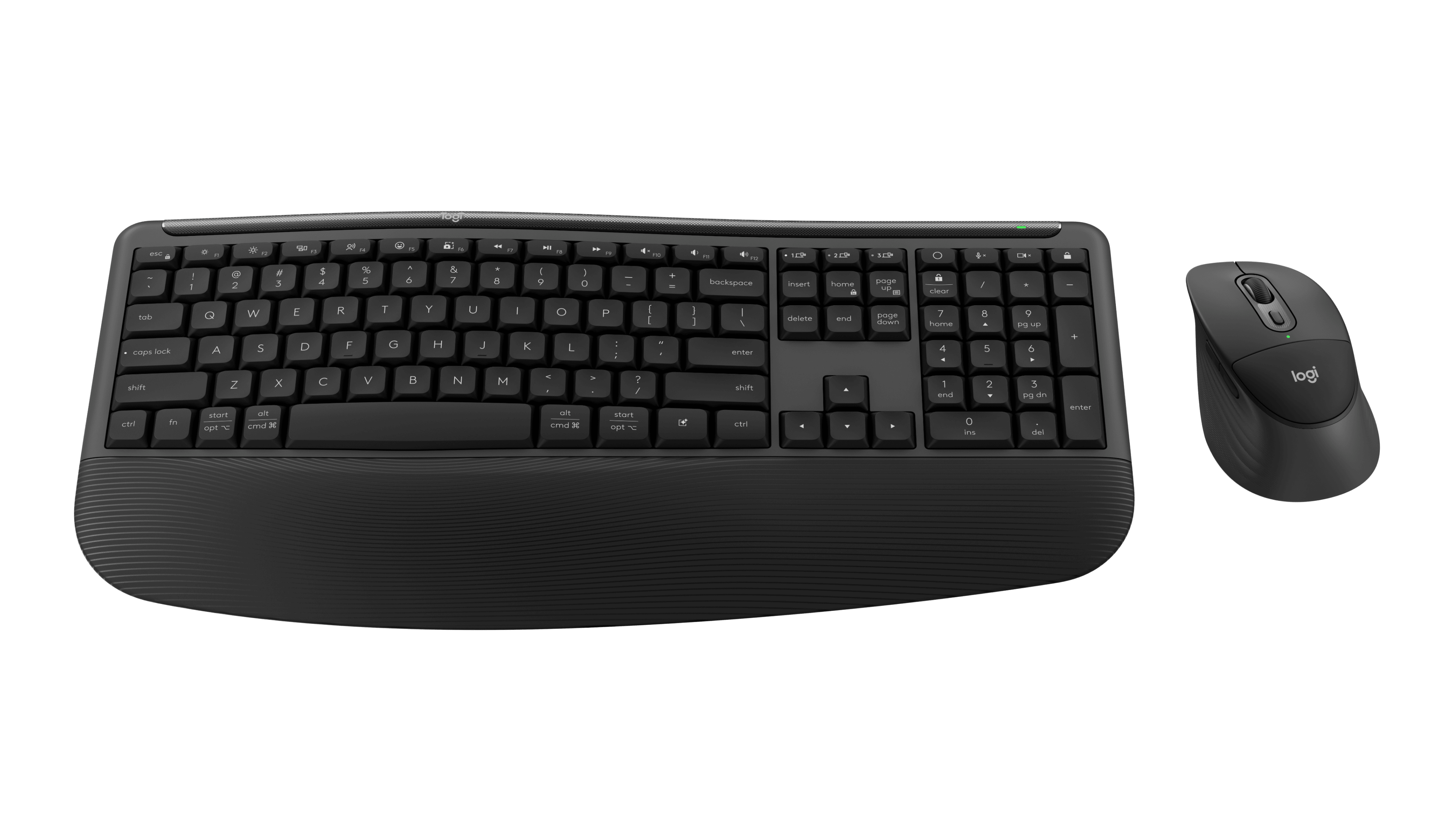 Logitech Signature Comfort Plus Combo MK880, цвет: Чёрный — фото 2