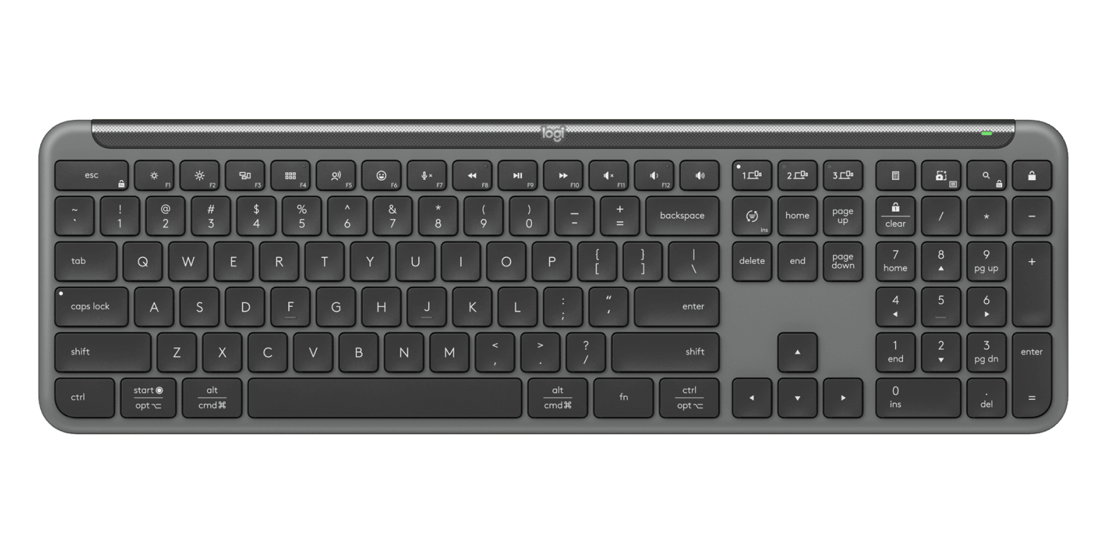 Logitech Signature Slim Combo MK955 for Business, цвет: Графитовый — фото 4