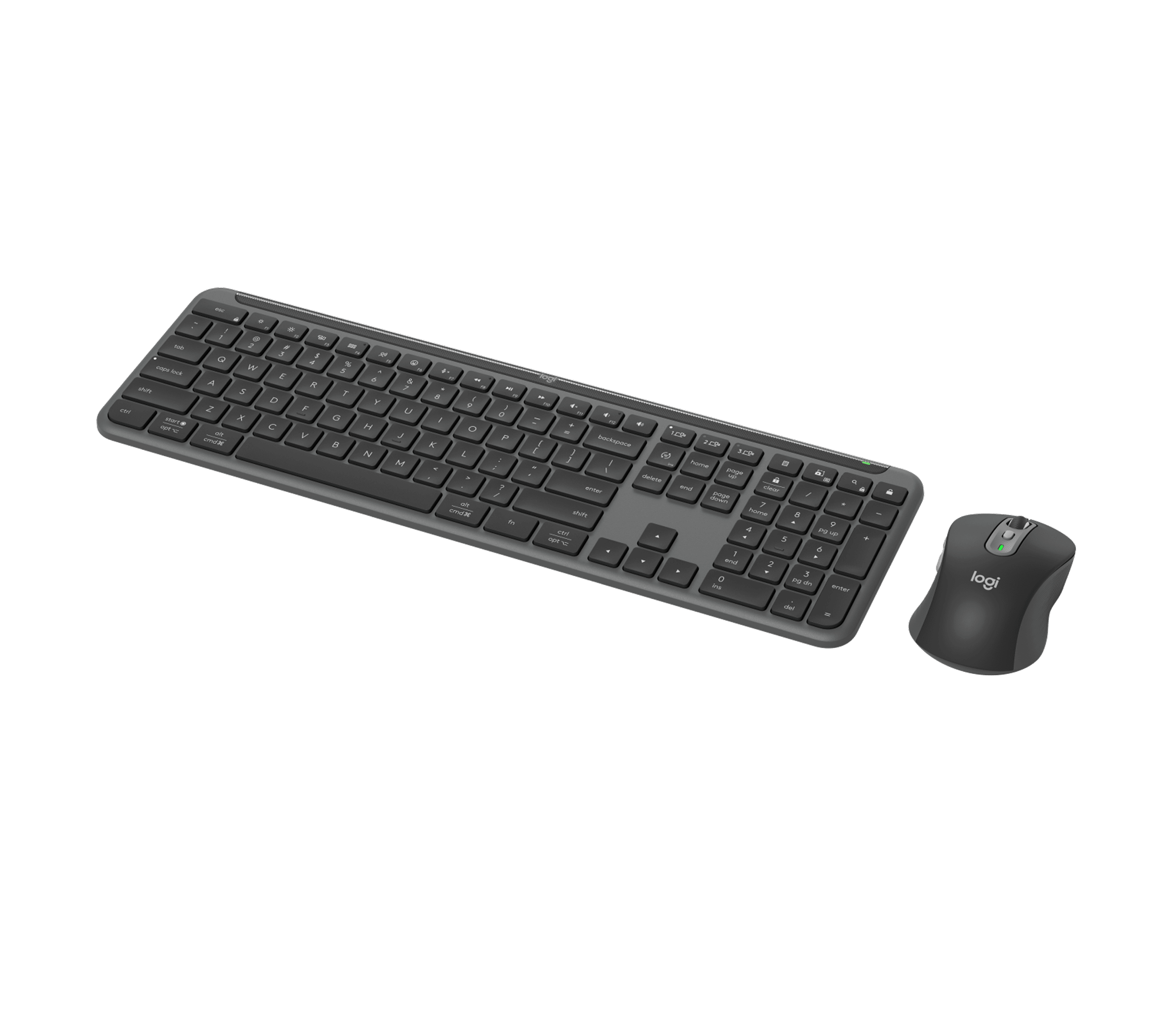 Logitech Signature Slim Combo MK955, цвет: Графитовый — фото 3