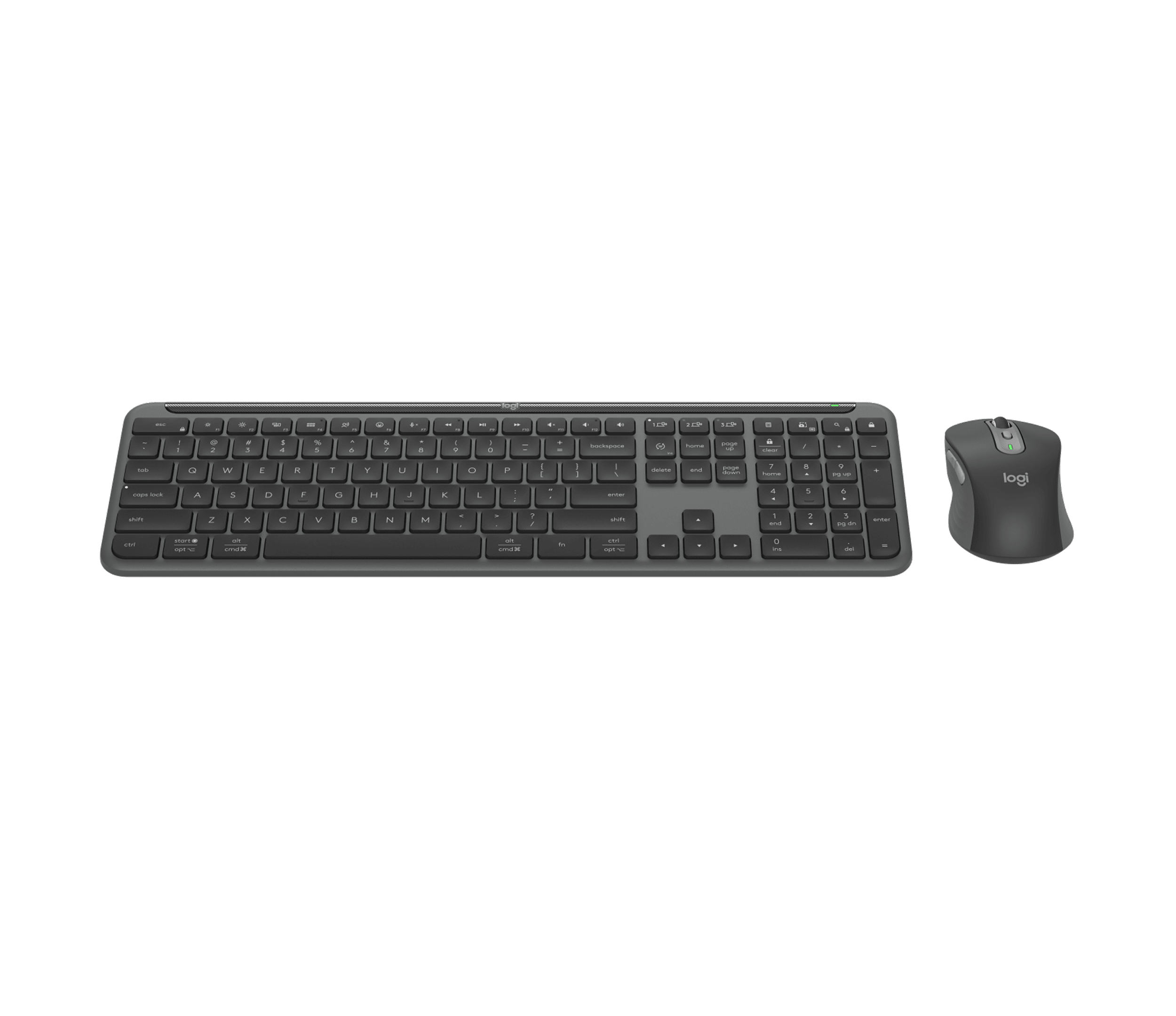 Logitech Signature Slim Combo MK955, цвет: Графитовый — фото 2