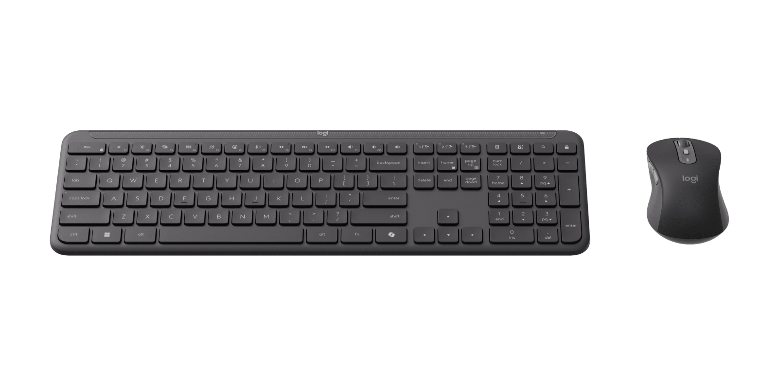 Logitech Signature Slim Combo MK955 for Business Copilot Edition, цвет: Графитовый — фото 2