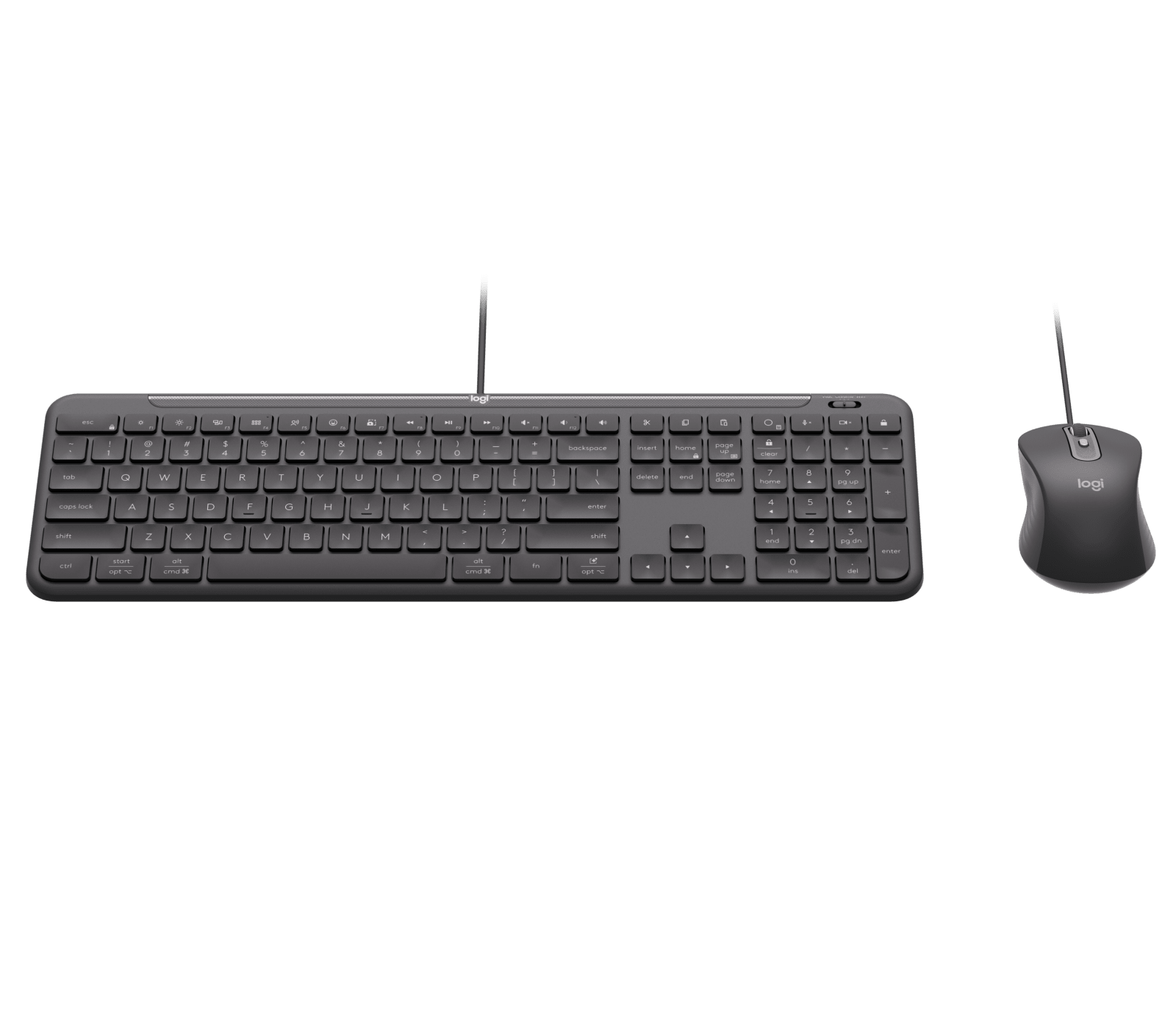Logitech Signature Slim Wired Combo MK625 for Business, цвет: Графитовый — фото 2