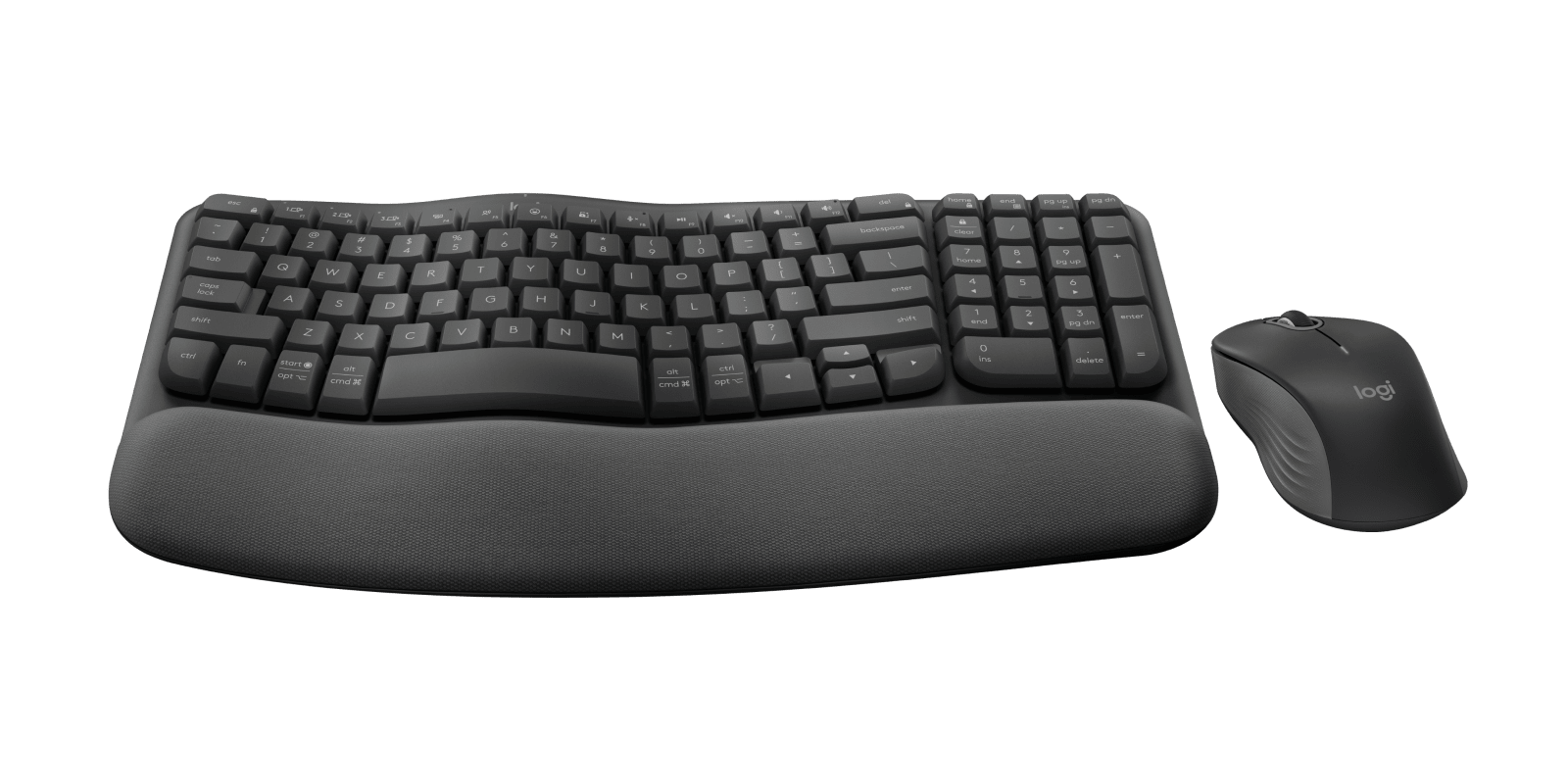 Logitech Wave Keys MK670 Combo, цвет: Графитовый — фото 2