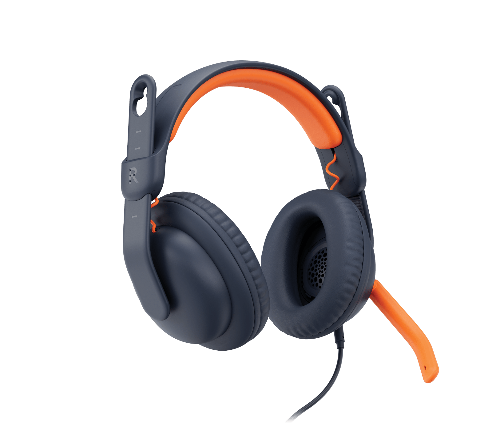 Logitech Zone Learn Wired Headset for Learners, цвет: Оранжевый — фото 2