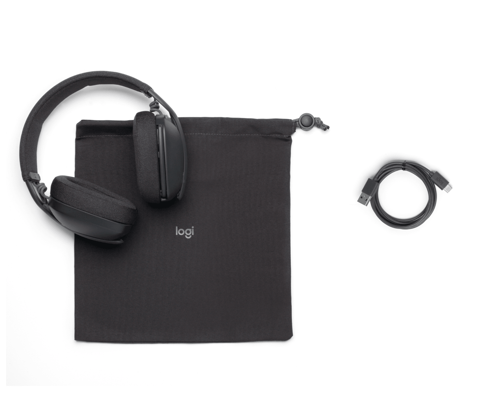 Logitech Zone Vibe 100, цвет: Графитовый — фото 7