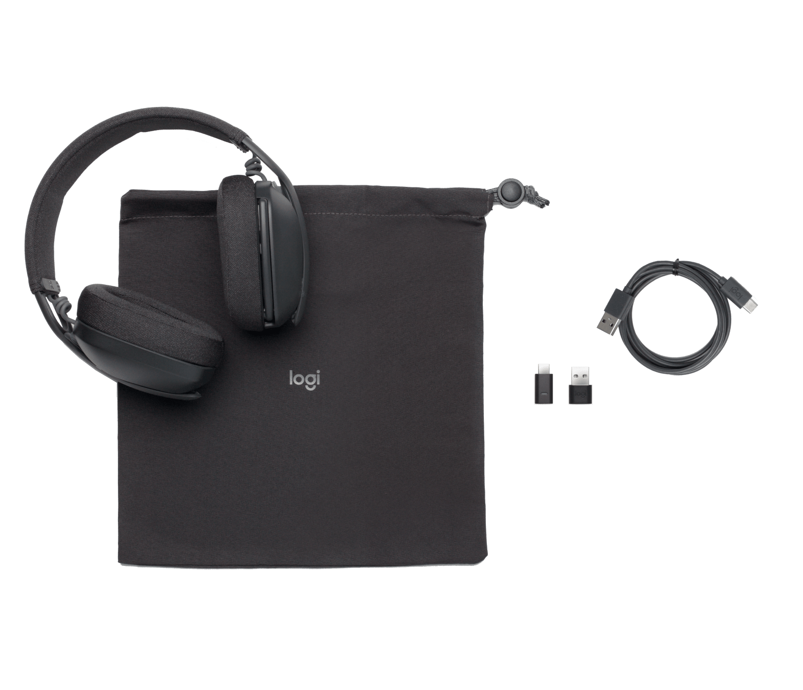 Logitech Zone Vibe Wireless, цвет: Графитовый, вариант 2 — фото 6