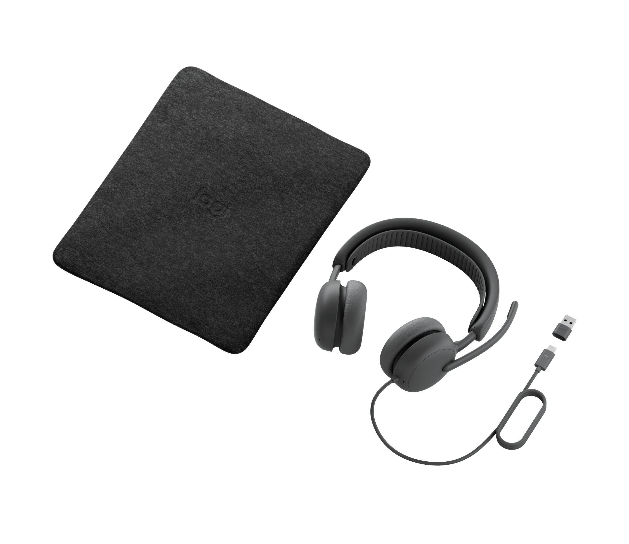 Logitech Zone Wired 2, цвет: Графитовый — фото 4
