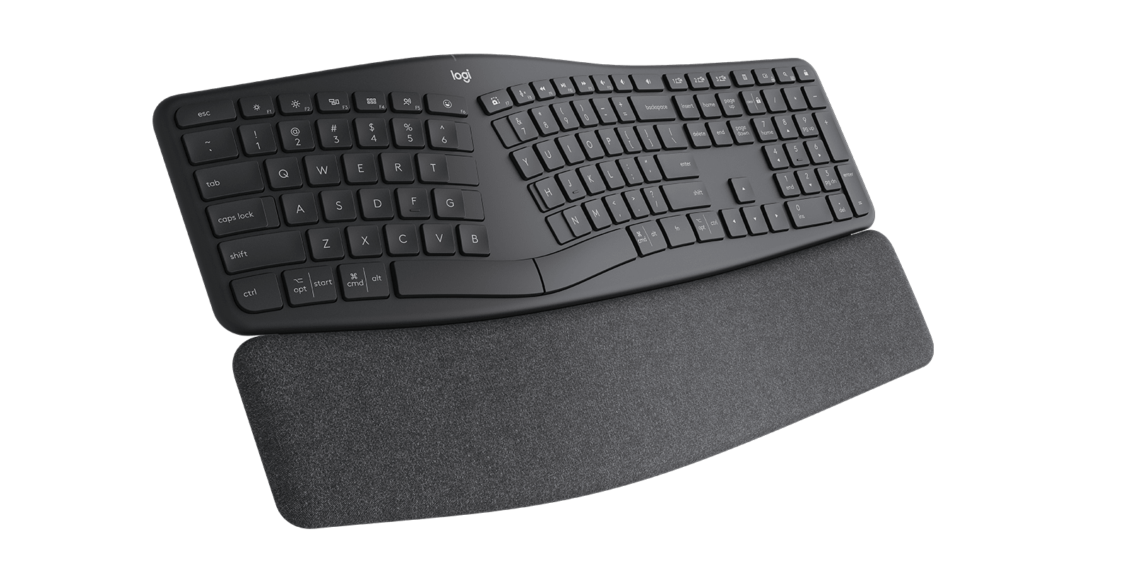 Logitech Ergo K860 Split Keyboard for Business, цвет: Графитовый — фото 4