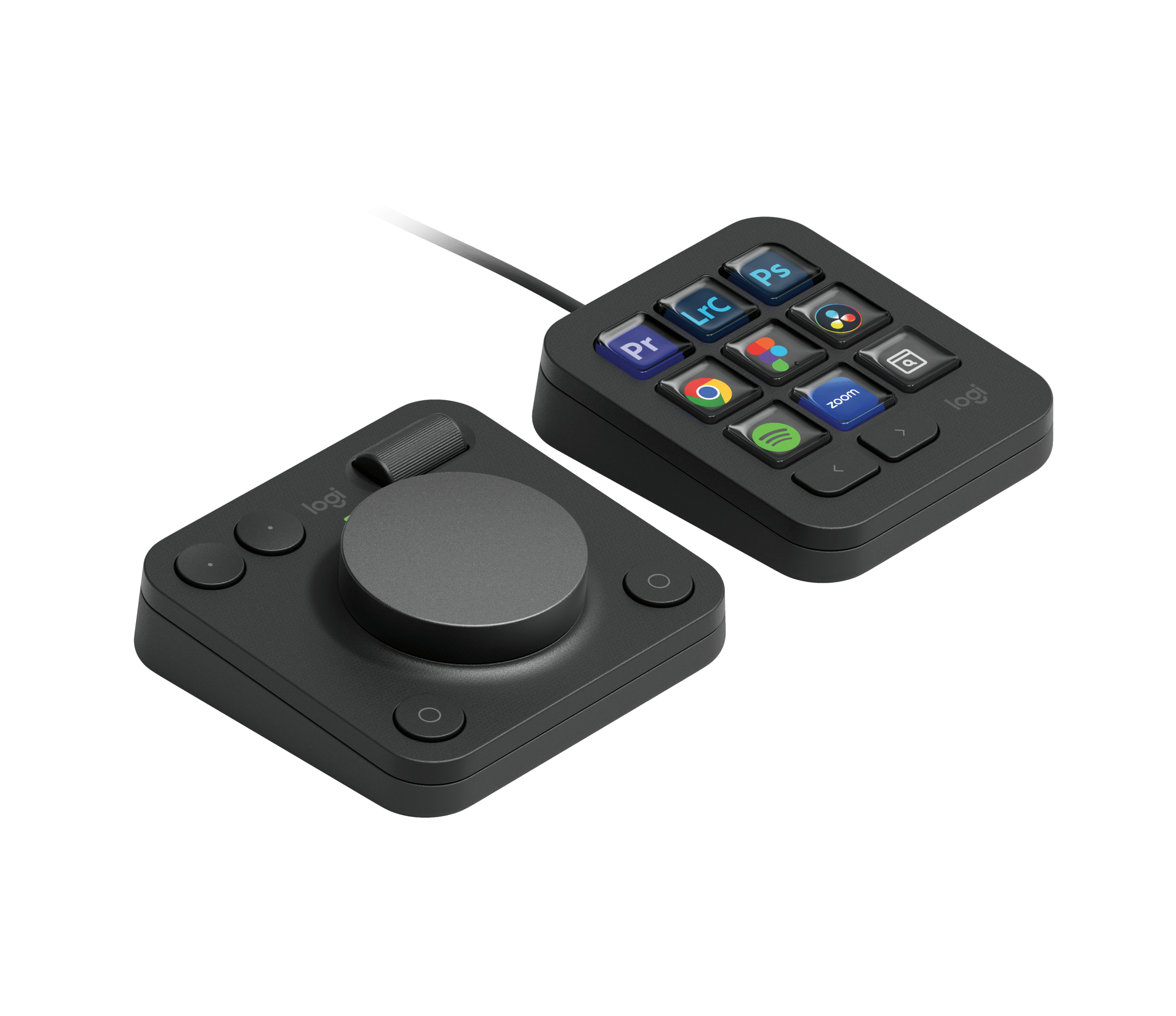 Logitech MX Creative Console, цвет: Графитовый — фото 4