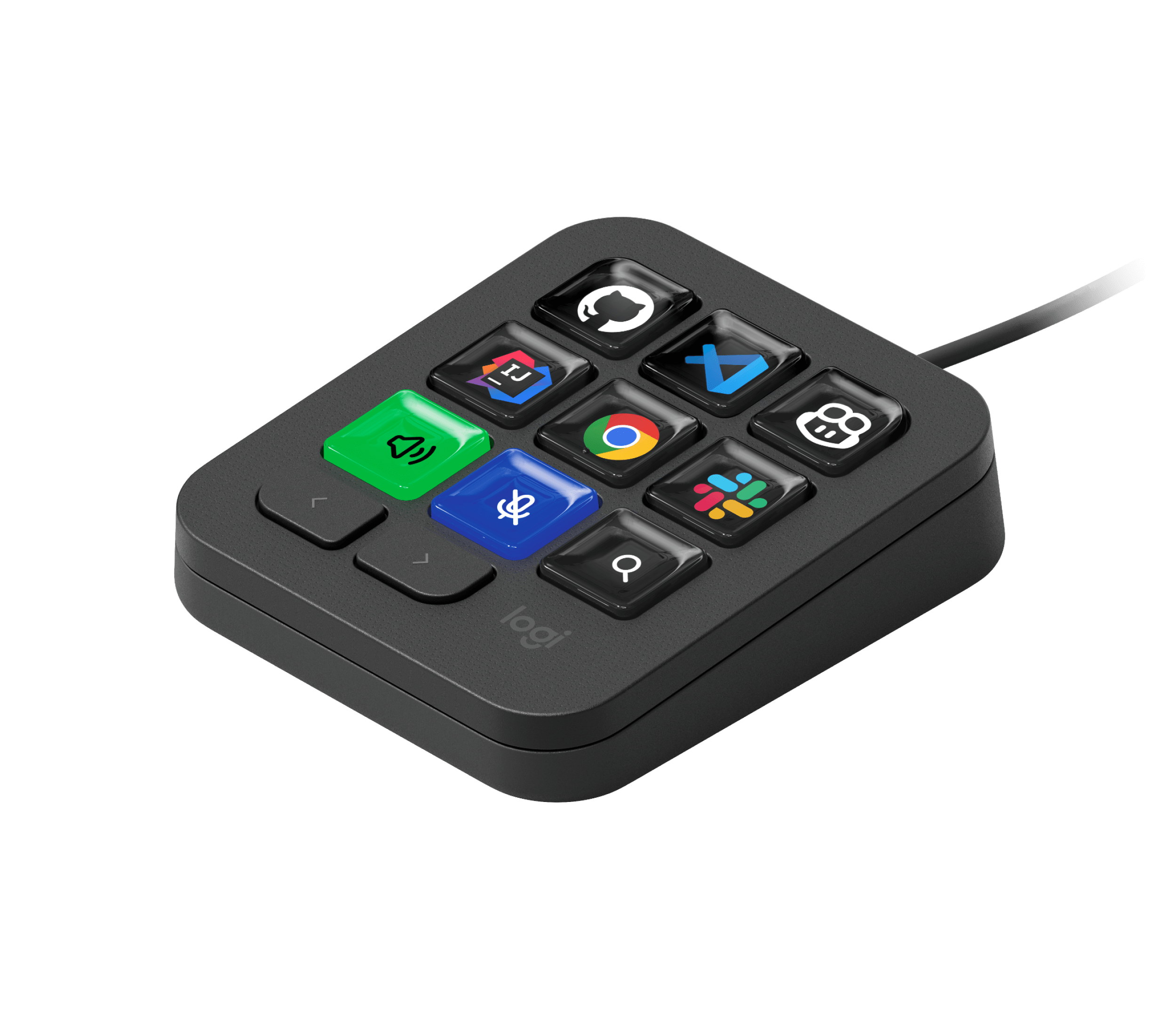 Logitech MX Keypad, цвет: Графитовый — фото 4