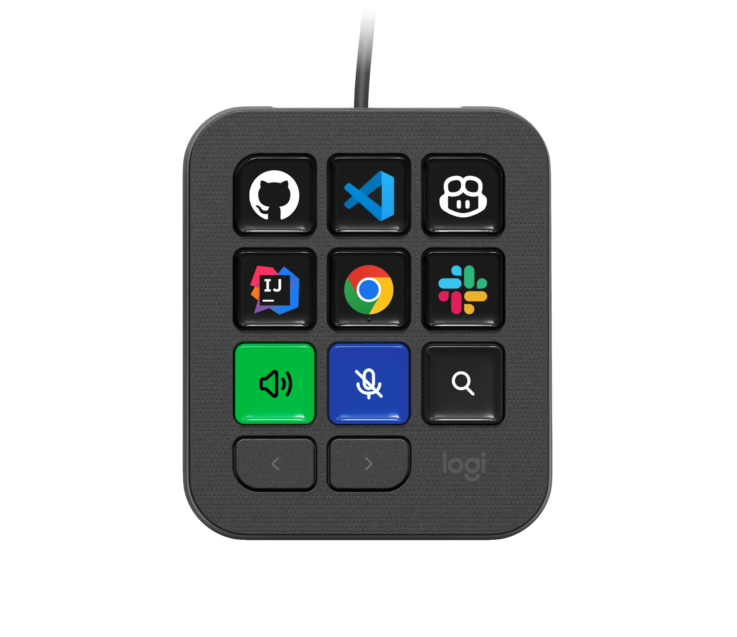 Logitech MX Keypad, цвет: Графитовый