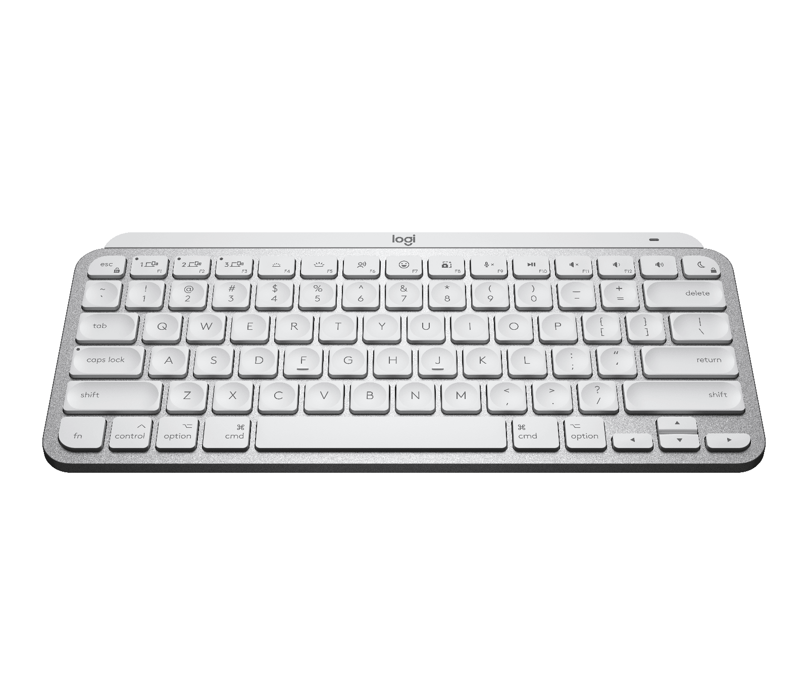 Logitech MX Keys Mini for Mac, цвет: Бледный серый — фото 2
