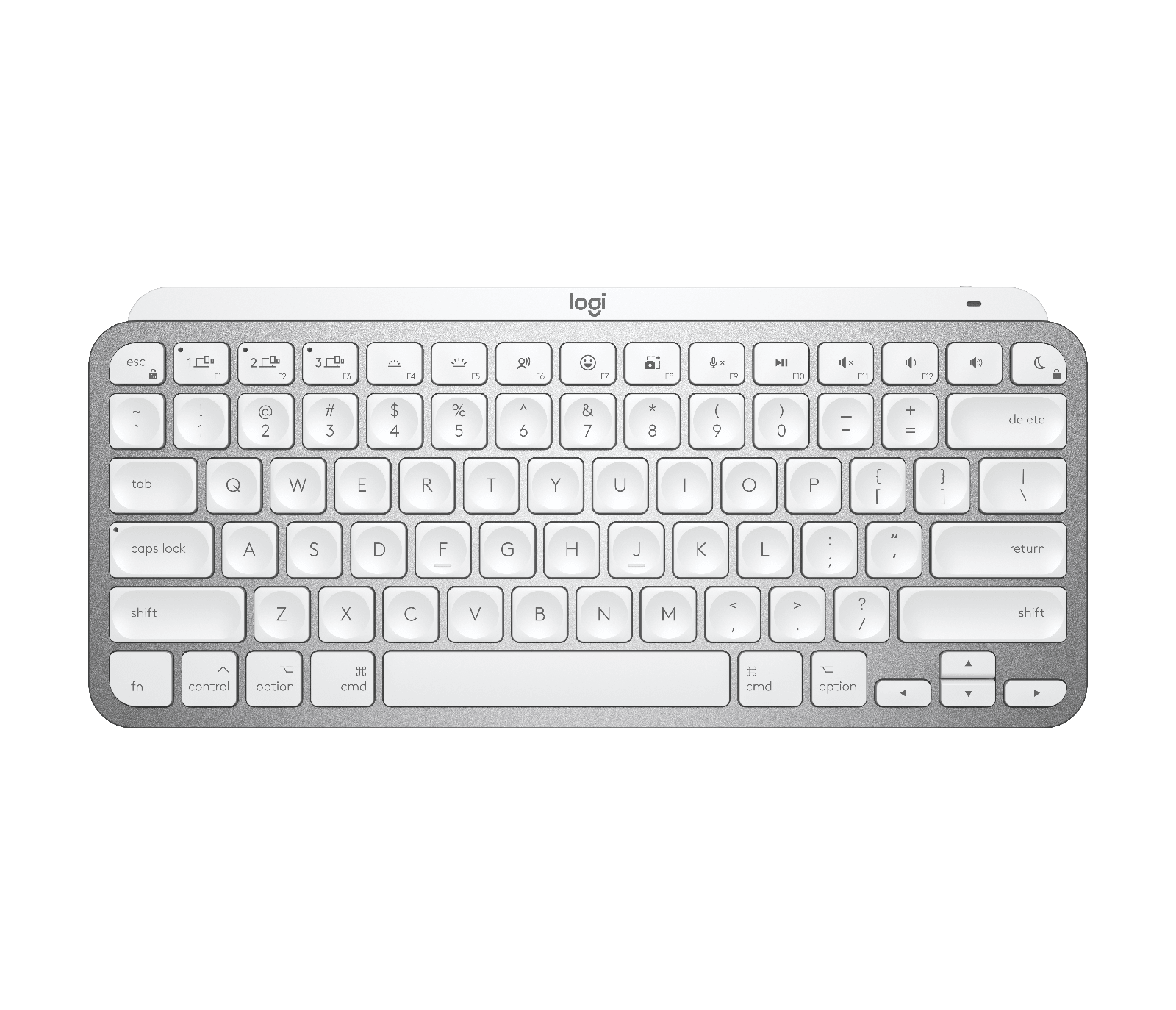 Logitech MX Keys Mini for Mac, цвет: Бледный серый