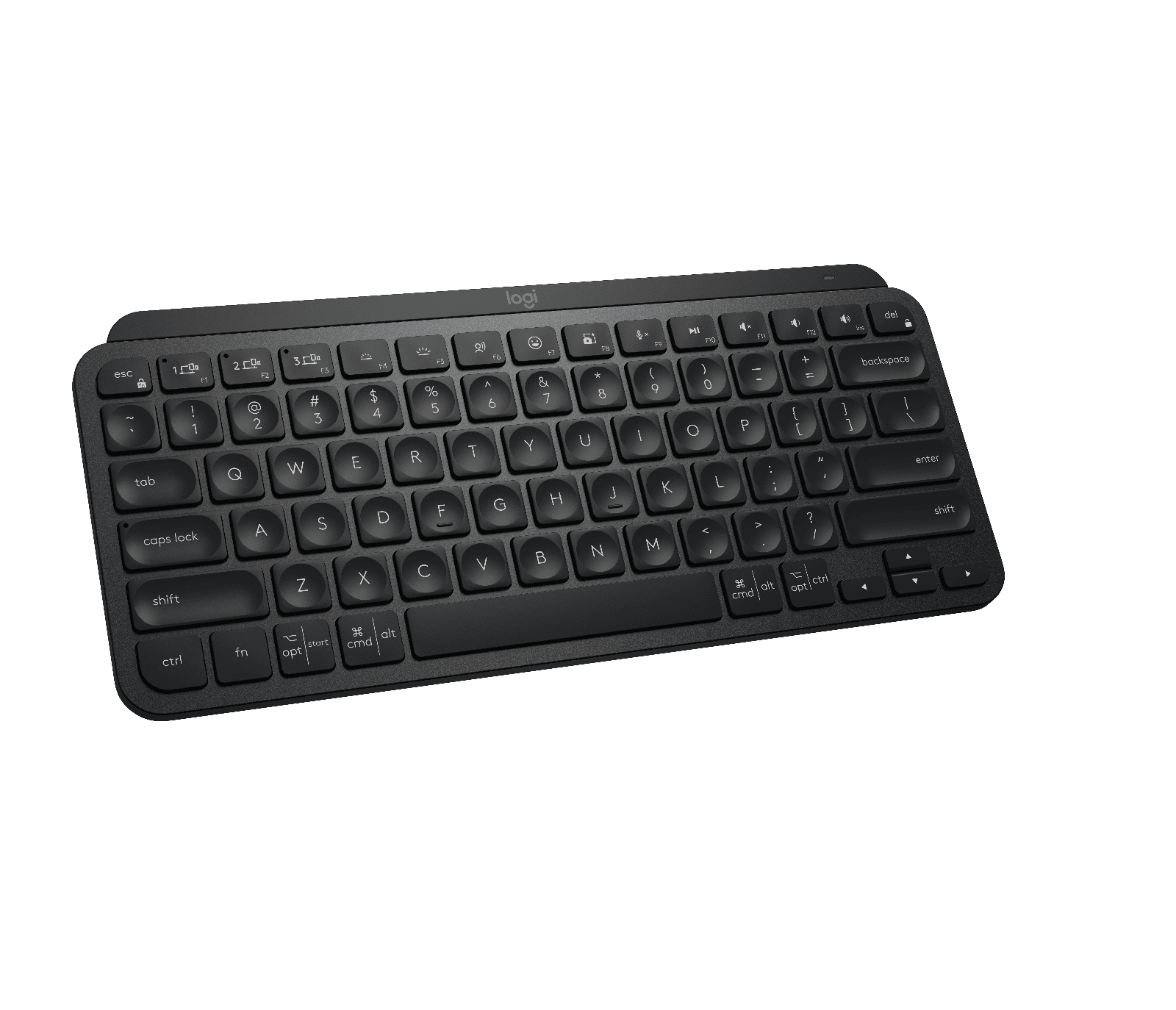 Logitech MX Keys Mini Minimalist Wireless Illuminated Keyboard, цвет: Чёрный — фото 4