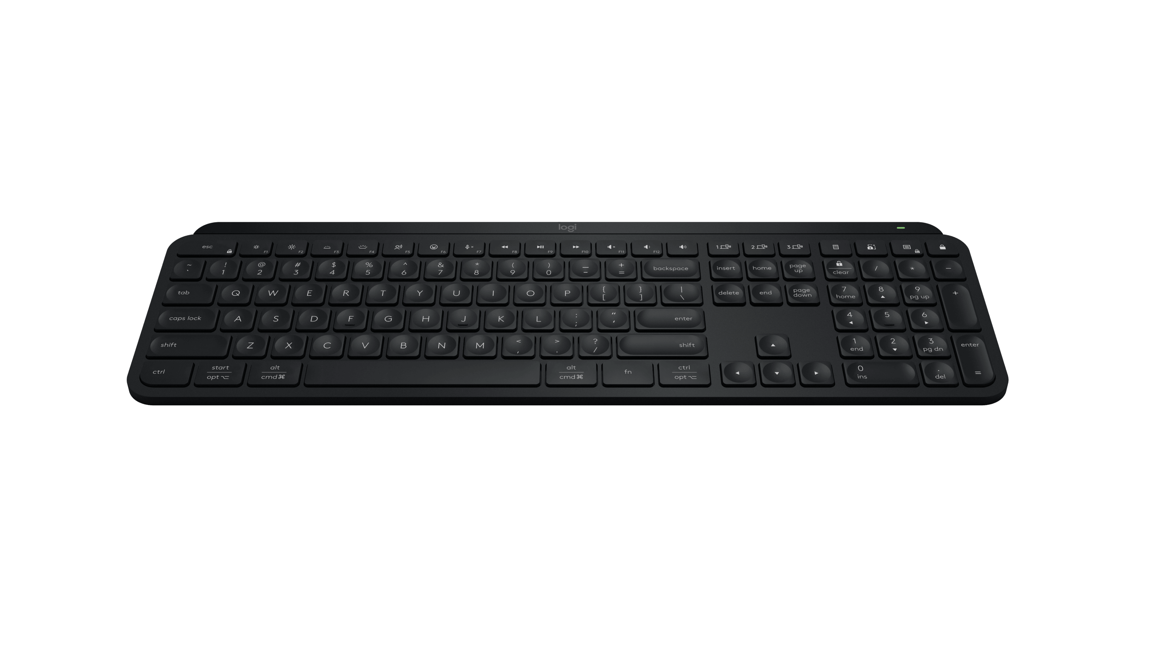 Logitech MX Keys S Advanced Wireless Illuminated Keyboard, цвет: Чёрный — фото 2