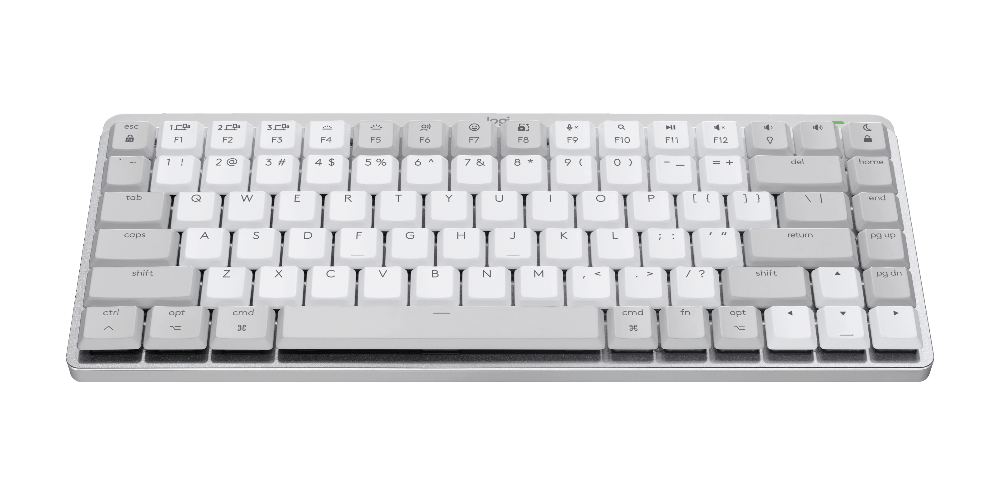 Logitech MX Mechanical Mini for Mac, цвет: Бледный серый — фото 2