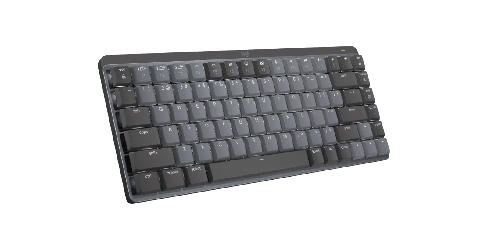 Logitech MX Mechanical Mini Minimalist Illuminated Performance Keyboard, цвет: Графитовый, вариант 1 — фото 3
