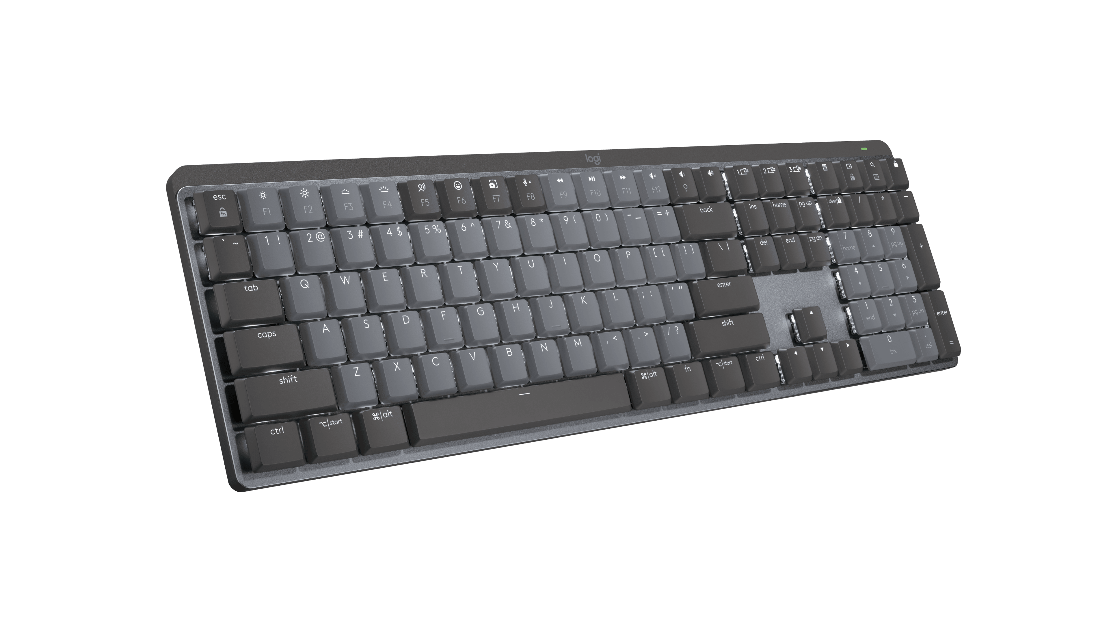 Logitech MX Mechanical Wireless Illuminated Performance Keyboard, цвет: Графитовый, вариант 1 — фото 3