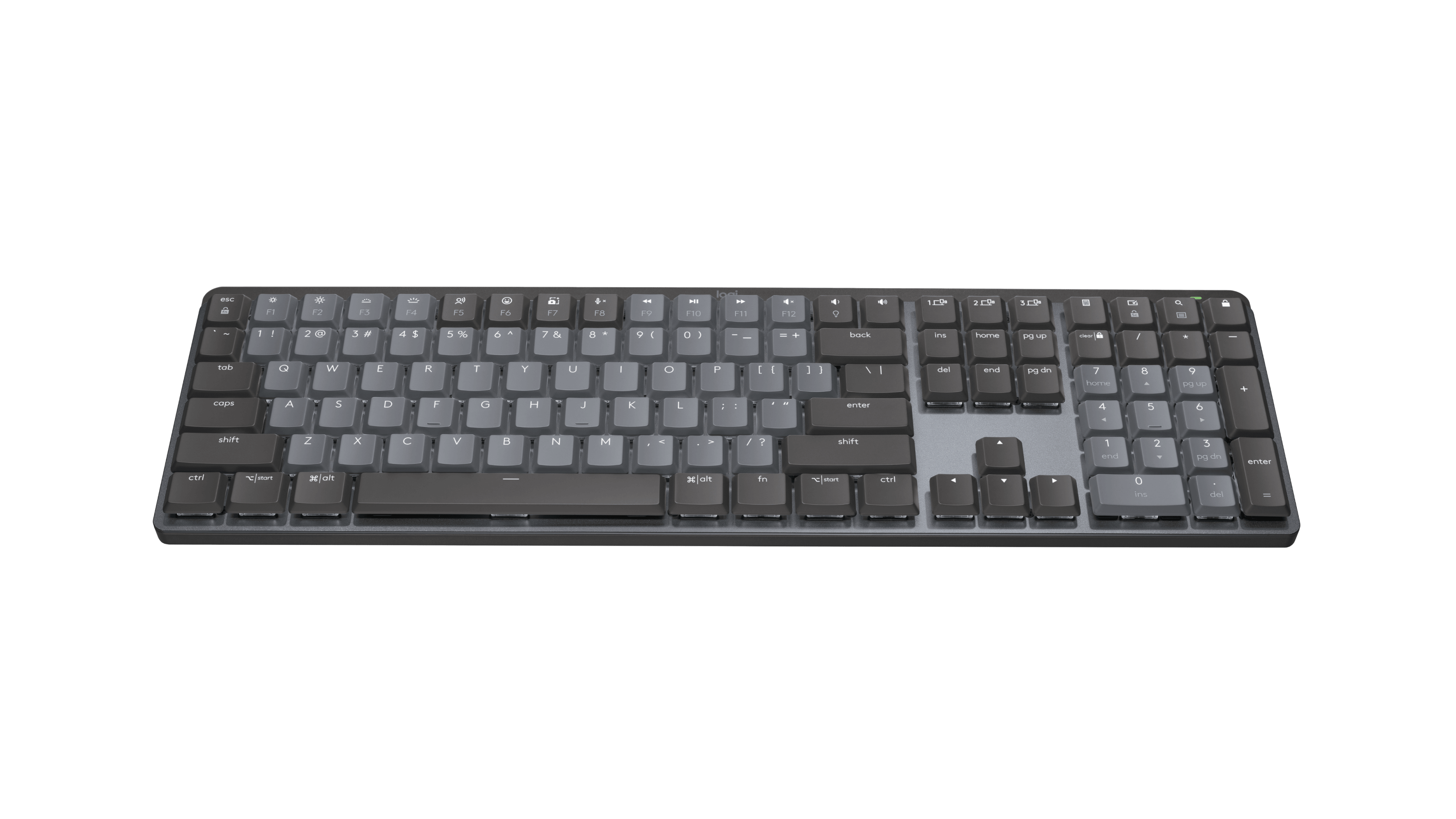 Logitech MX Mechanical Wireless Illuminated Performance Keyboard, цвет: Графитовый, вариант 1 — фото 2
