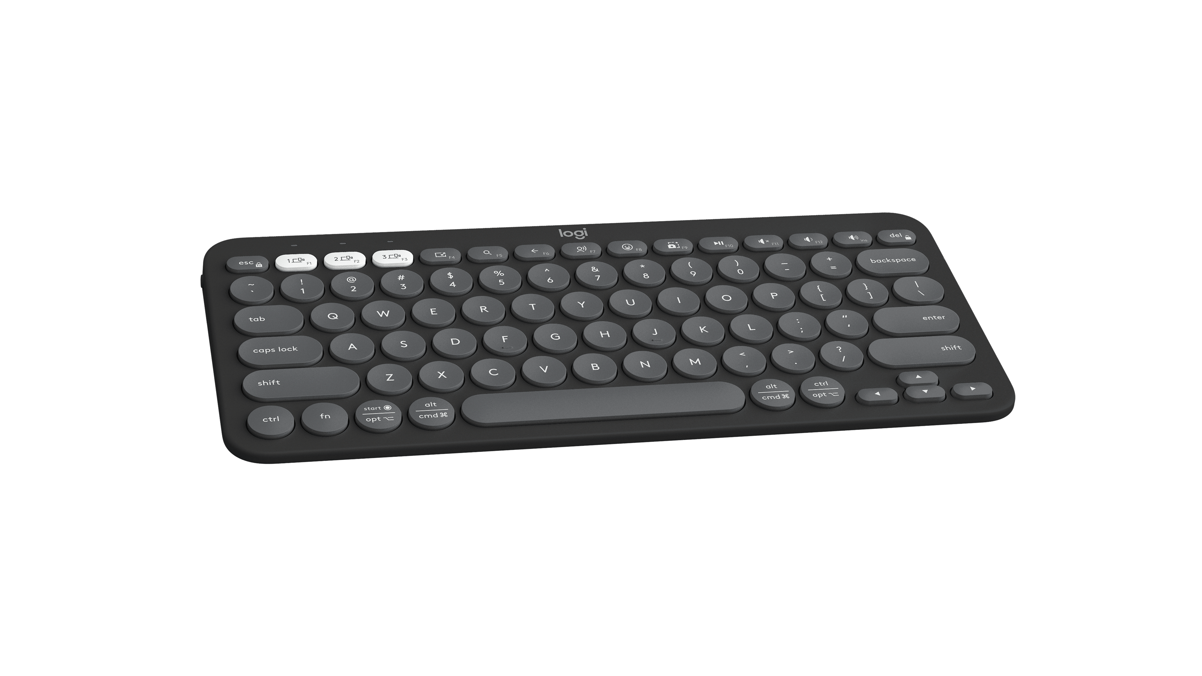 Logitech Pebble Keys 2 K380s, цвет: Графитовый — фото 2