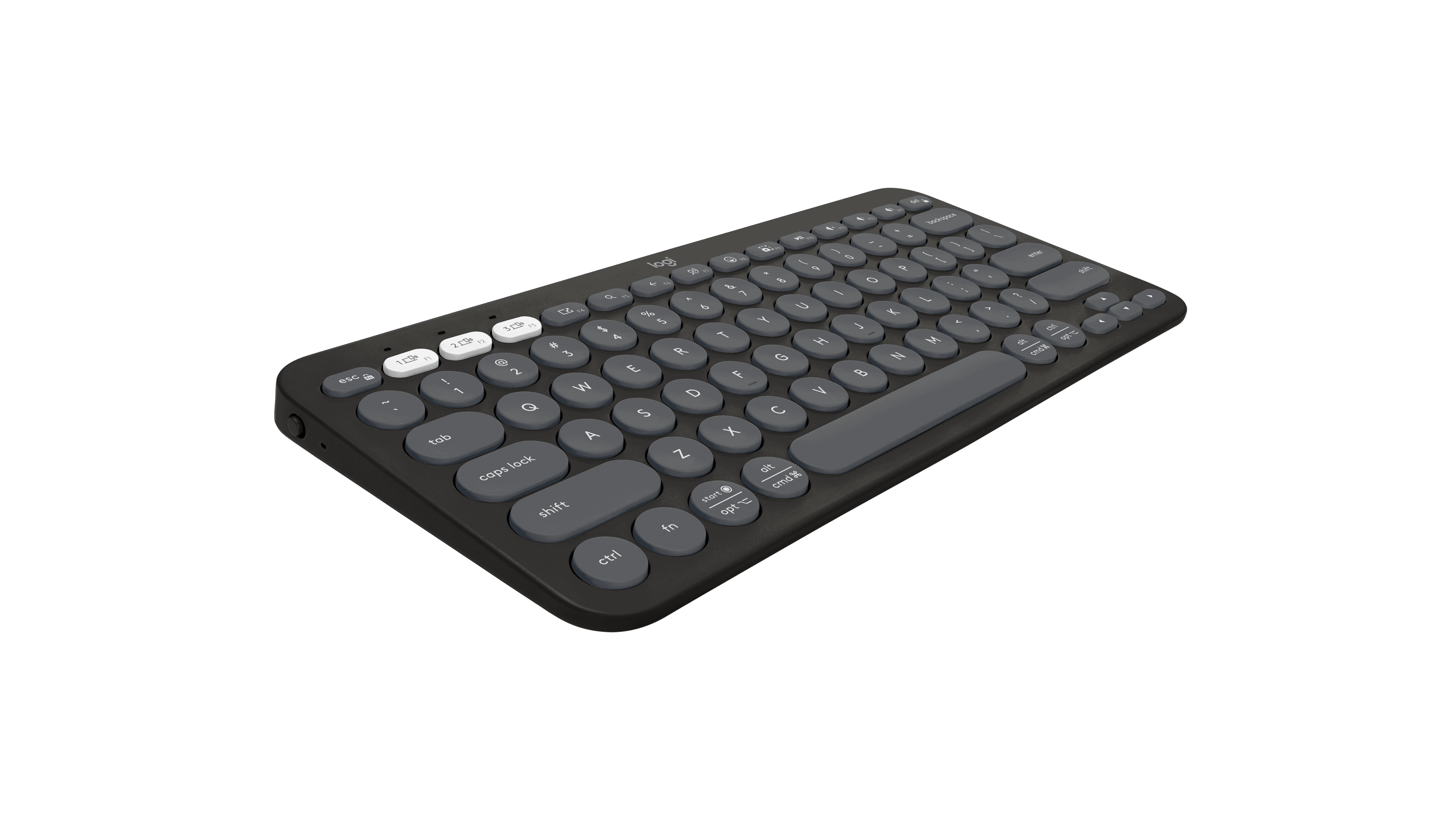 Logitech Pebble Keys 2 K380s, цвет: Графитовый — фото 3