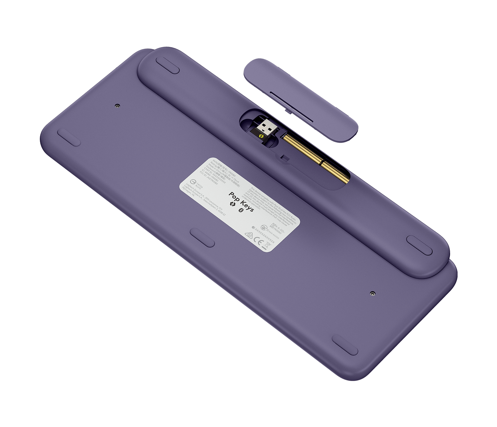 Logitech POP Keys Wireless Mechanical Keyboard with Customizable Emoji Keys, цвет: Cosmos — фото 6