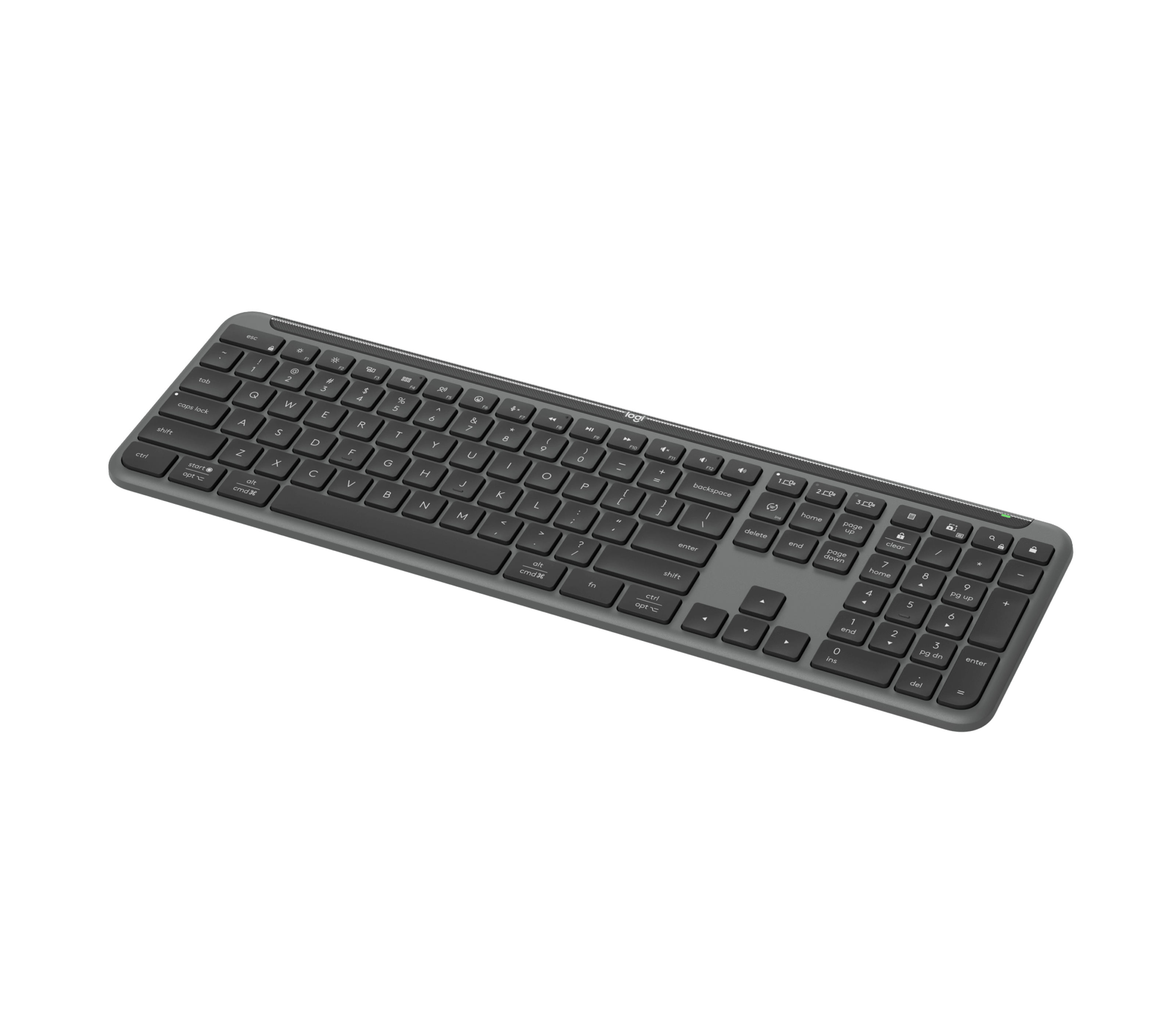 Logitech Signature Slim Keyboard K950, цвет: Графитовый — фото 3