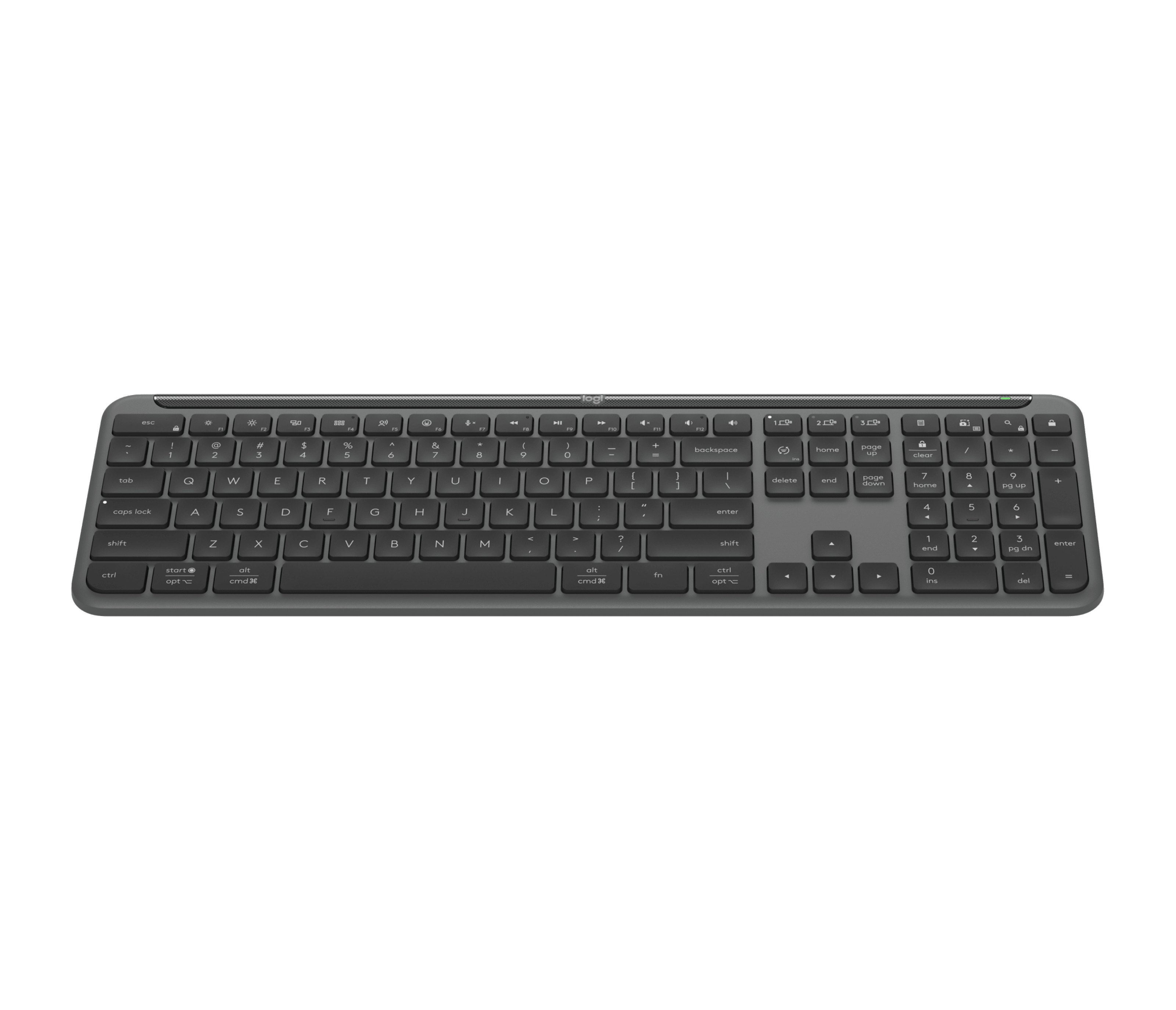 Logitech Signature Slim Keyboard K950, цвет: Графитовый — фото 4