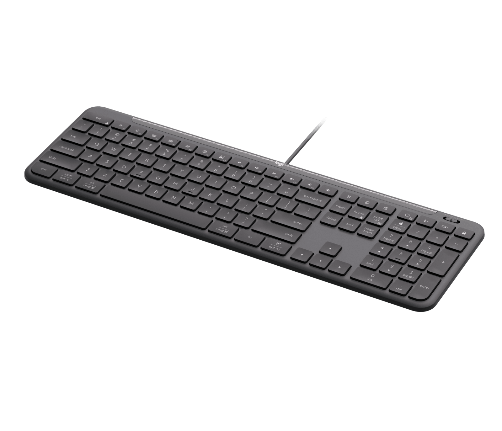 Logitech Signature Slim Wired K620 for Business, цвет: Графитовый — фото 3