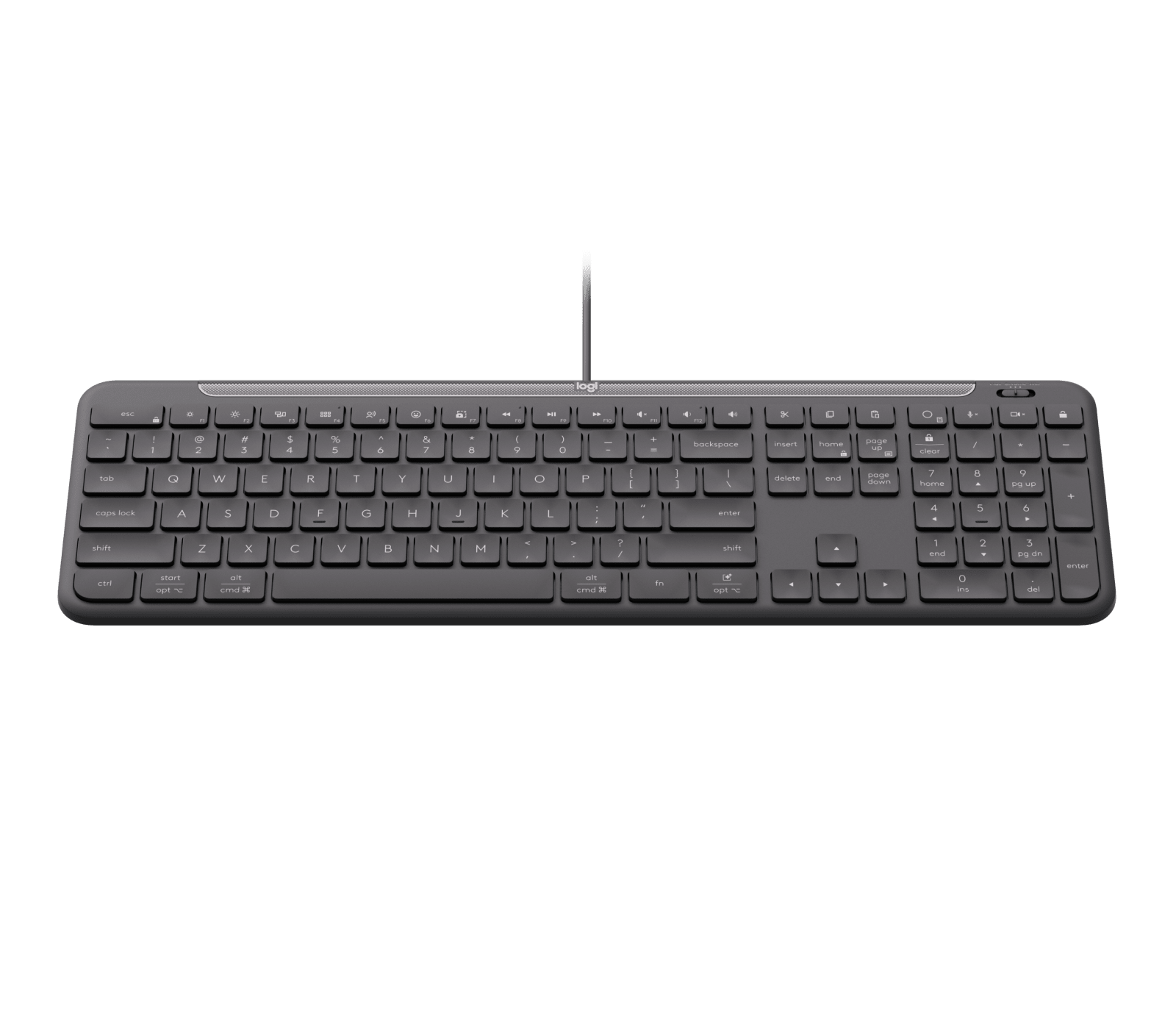 Logitech Signature Slim Wired K620 for Business, цвет: Графитовый — фото 4