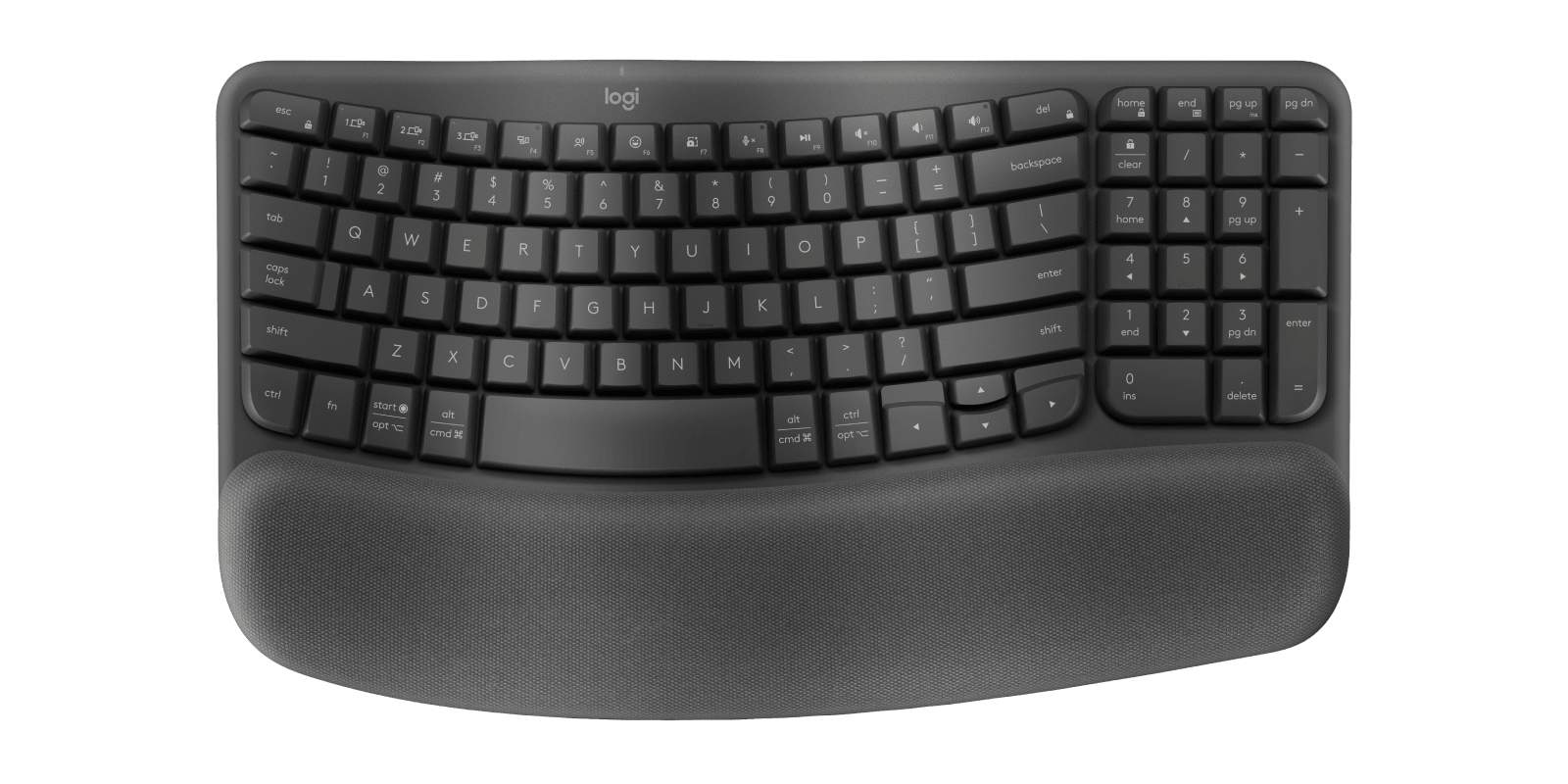 Logitech Wave Keys for Business, цвет: Графитовый — фото 1