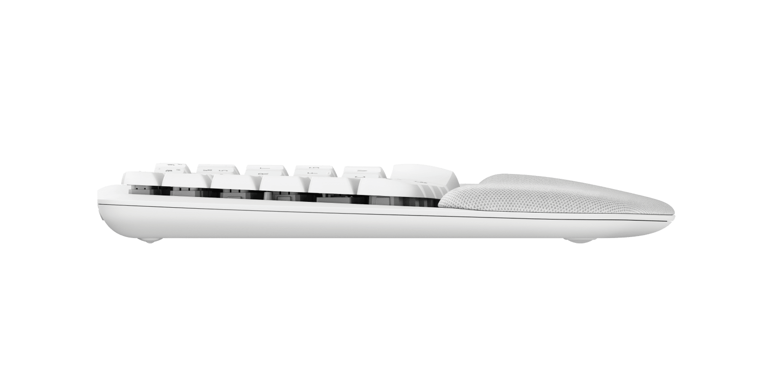 Logitech Wave Keys for Mac, цвет: Молочно-белый — фото 4
