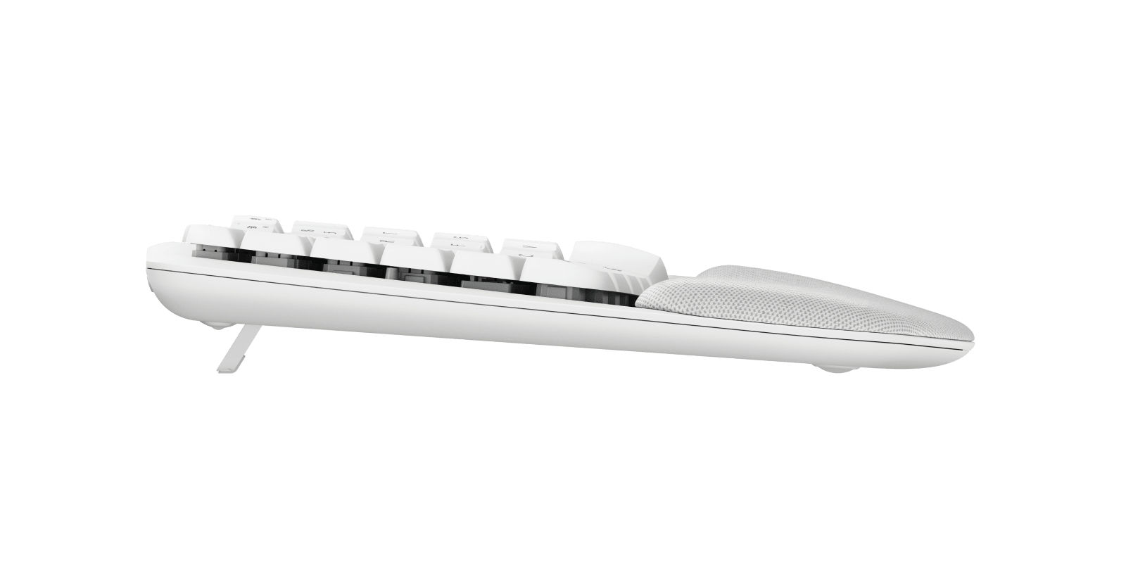 Logitech Wave Keys for Mac, цвет: Молочно-белый — фото 5